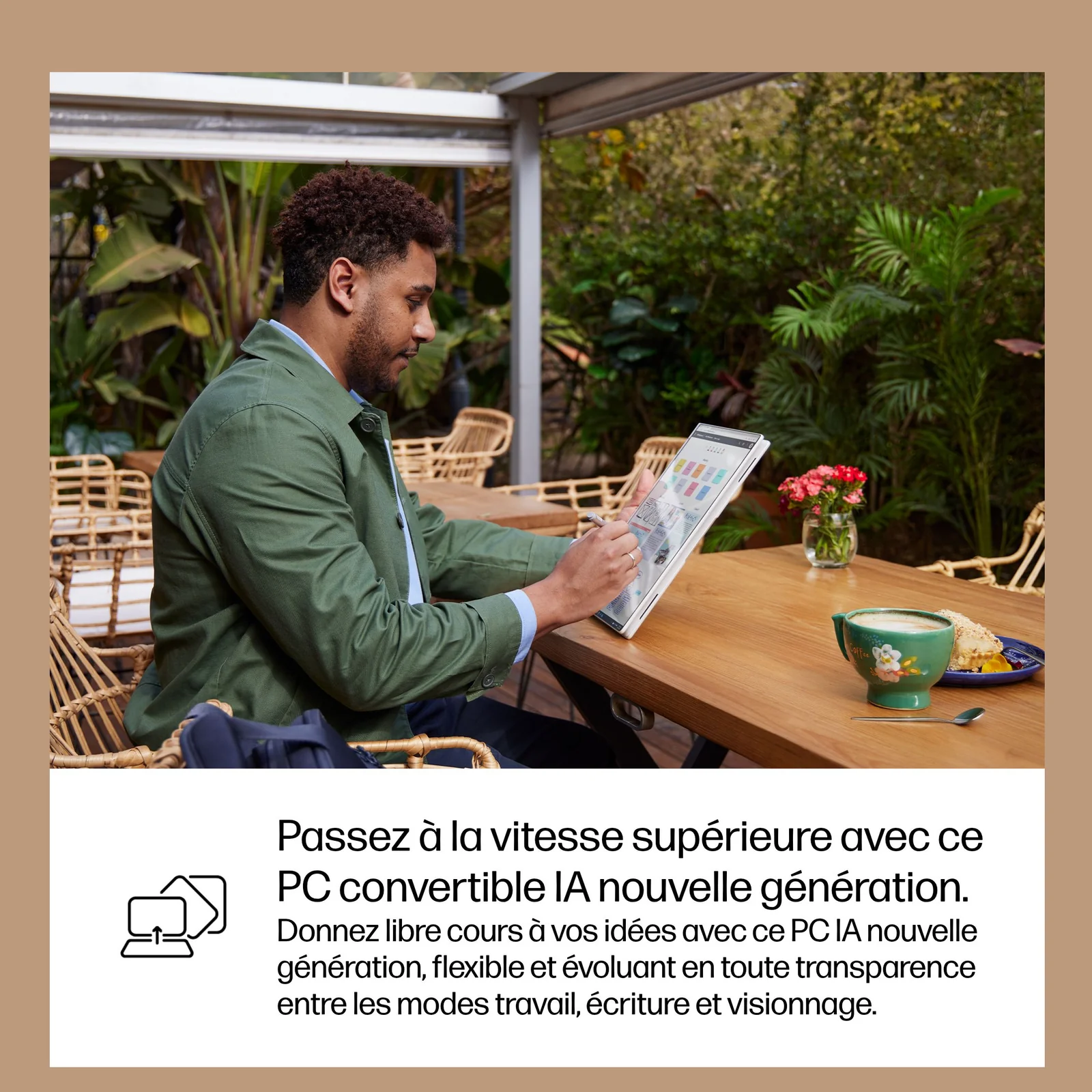 HP EliteBook X Flip G1i Next Gen AI Wolf Pro Security Edition Copilot+ PC Intel Core Ultra 7 258V Hybride (2-en-1) 35,6 cm (14") Écran tactile WUXGA 32 Go LPDDR5x-SDRAM 1 To SSD Wi-Fi 7 (802.11be) Windows 11 Pro Argent