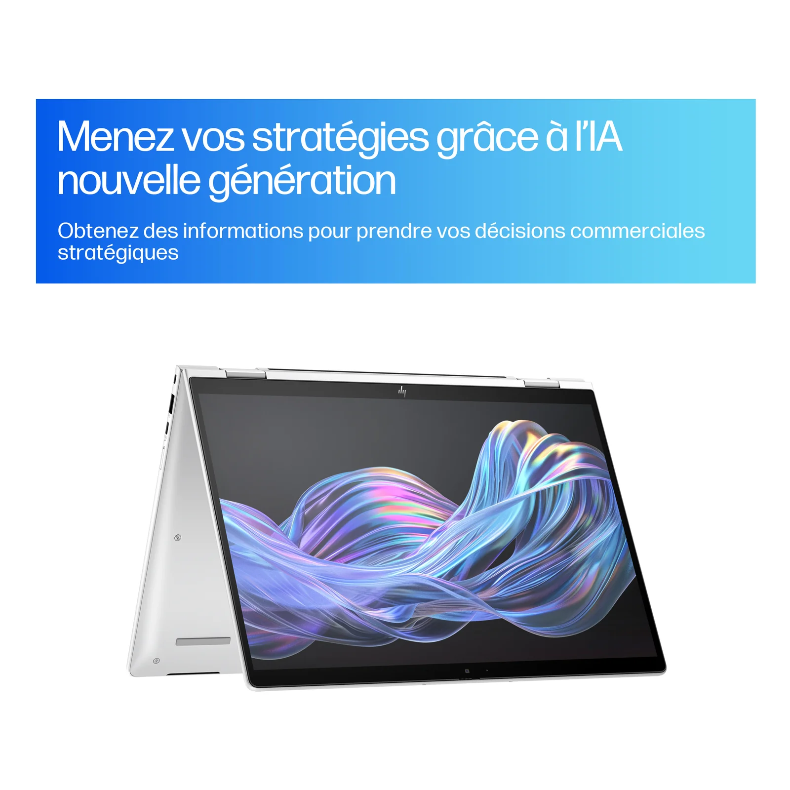 HP EliteBook X Flip G1i Next Gen AI Wolf Pro Security Edition Copilot+ PC Intel Core Ultra 7 258V Hybride (2-en-1) 35,6 cm (14") Écran tactile WUXGA 32 Go LPDDR5x-SDRAM 1 To SSD Wi-Fi 7 (802.11be) Windows 11 Pro Argent