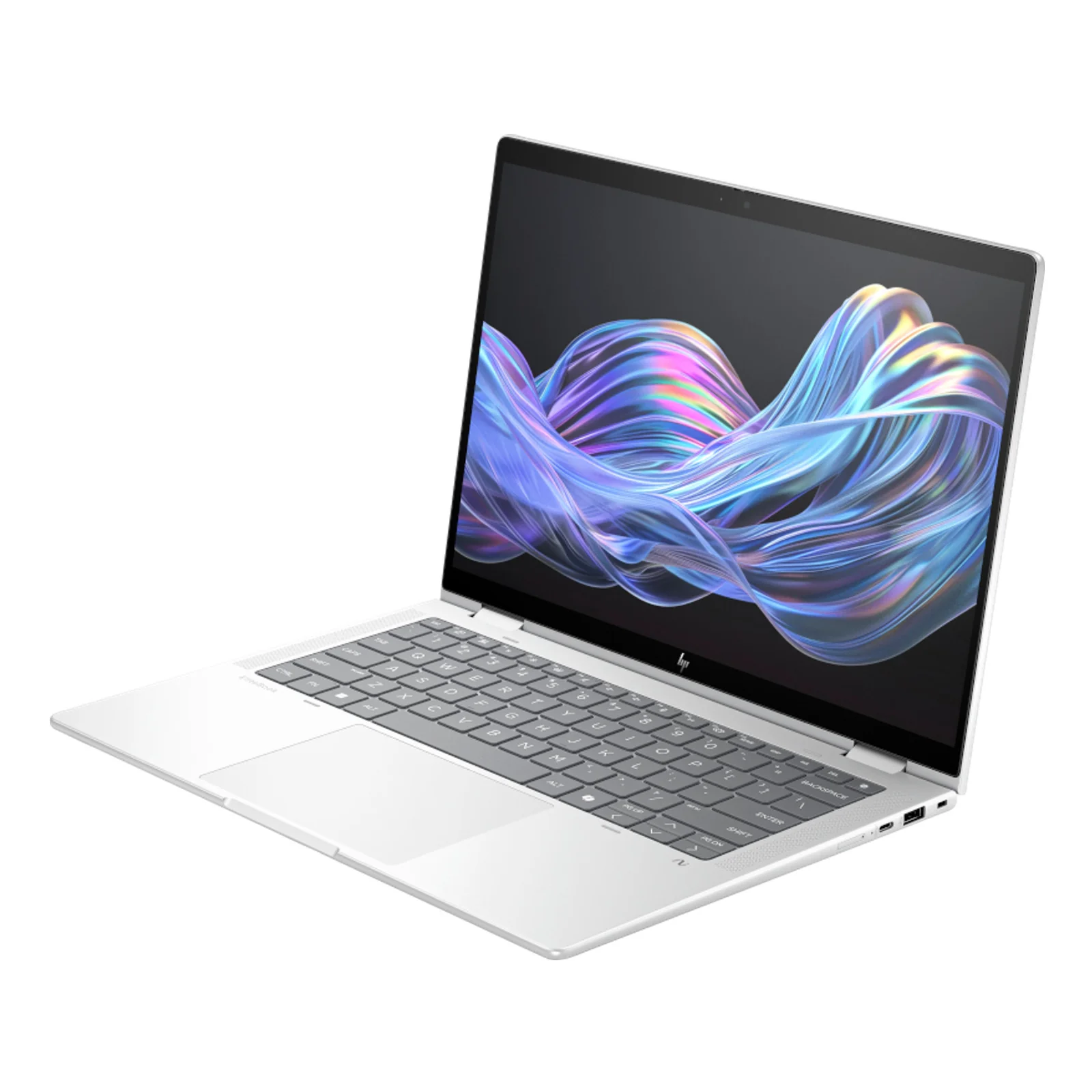 HP EliteBook X Flip G1i Next Gen AI Wolf Pro Security Edition Copilot+ PC Intel Core Ultra 7 258V Hybride (2-en-1) 35,6 cm (14") Écran tactile WUXGA 32 Go LPDDR5x-SDRAM 1 To SSD Wi-Fi 7 (802.11be) Windows 11 Pro Argent
