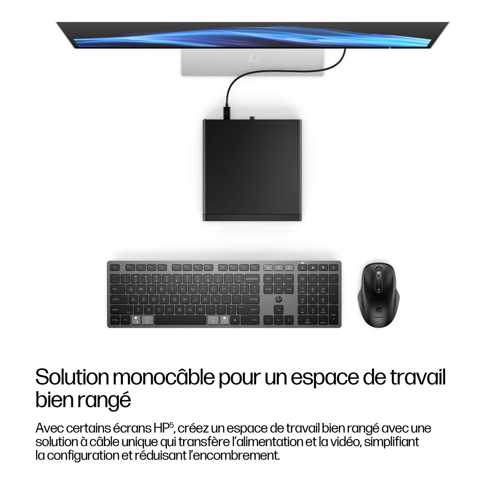 HP EliteDesk 8 Mini G1a Desktop Next Gen AI PC Copilot+ PC 350 24 Go DDR5-SDRAM 512 Go SSD Windows 11 Pro Mini PC