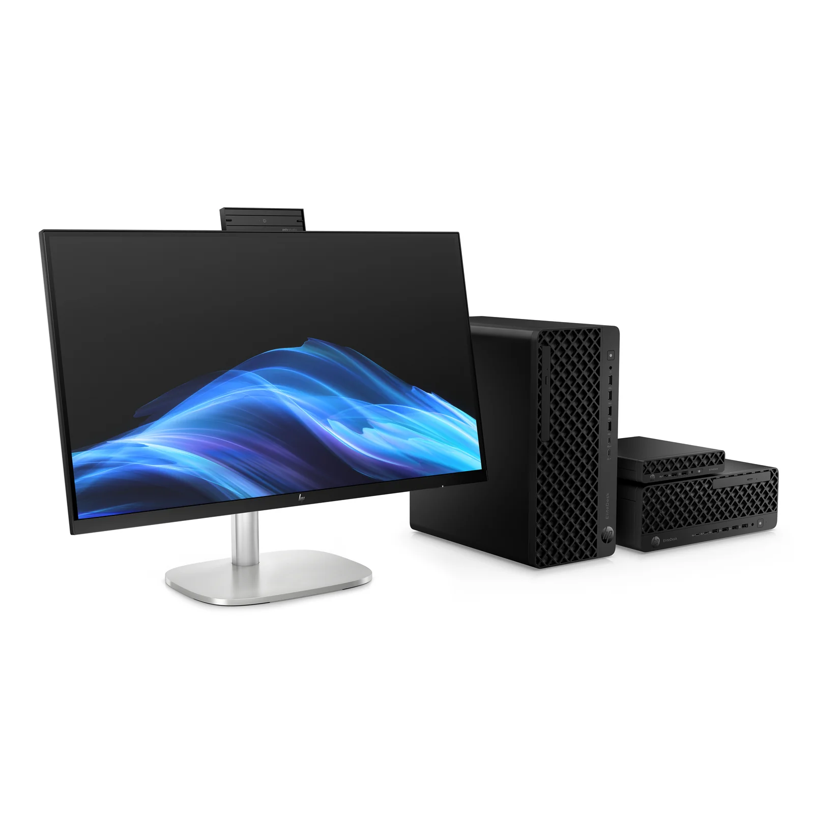 HP EliteDesk 8 Mini G1i AI Wolf Pro Security Edition Intel Core Ultra 5 235T 16 Go DDR5-SDRAM 512 Go SSD Windows 11 Pro Mini PC AI PC Noir