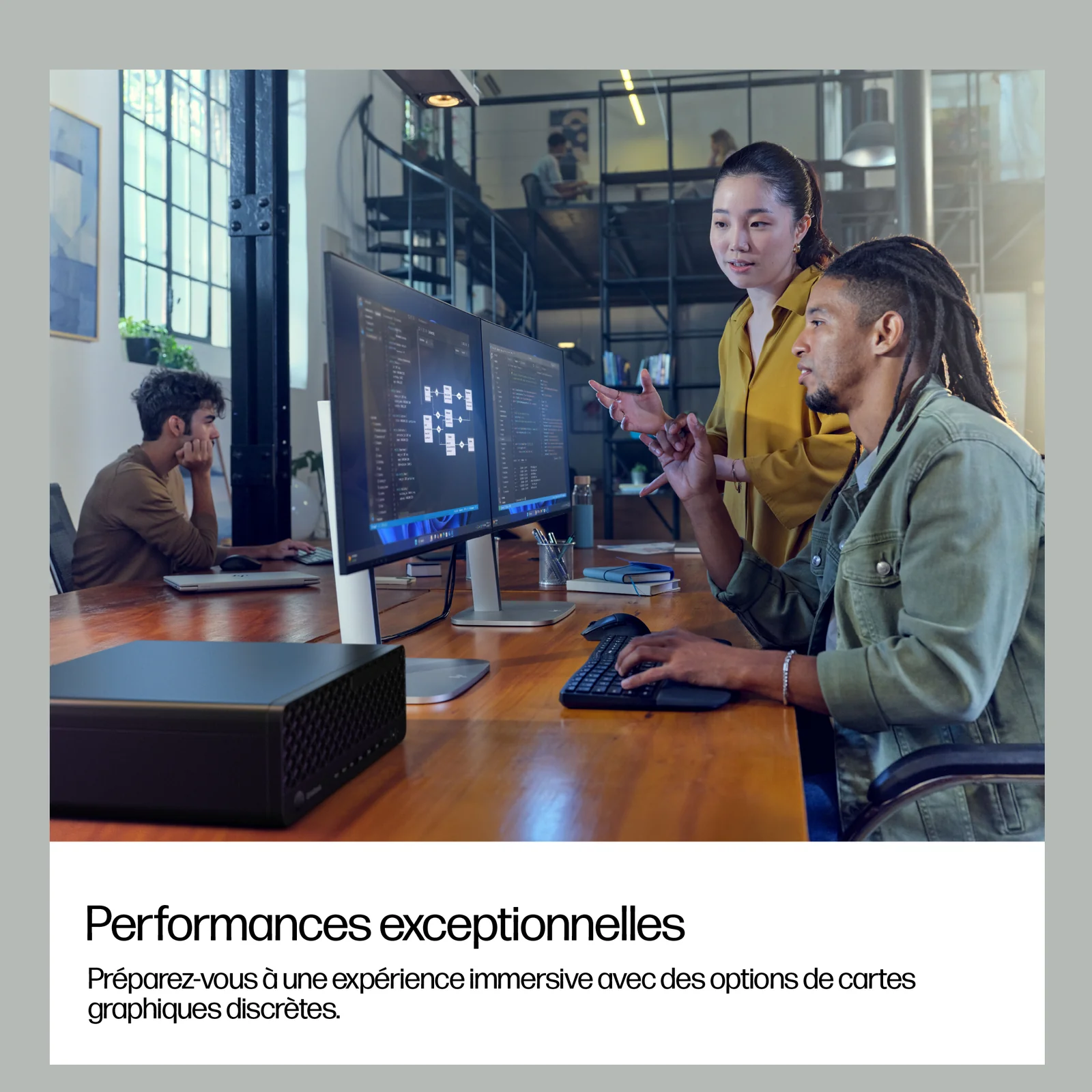 HP EliteDesk 8 SFF G1i AI Wolf Pro Security Edition Intel Core Ultra 5 235 16 Go DDR5-SDRAM 512 Go SSD Windows 11 Pro PC AI PC Noir