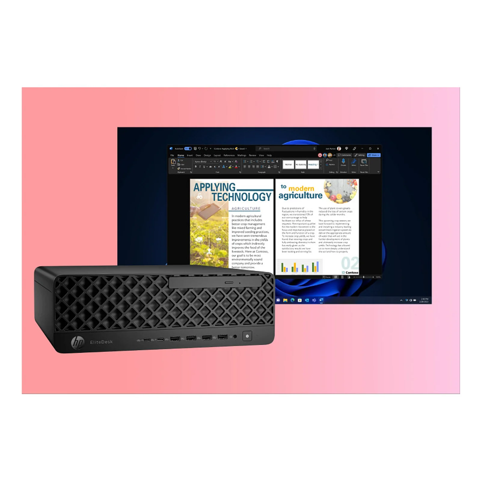 HP EliteDesk 8 SFF G1i AI Wolf Pro Security Edition Intel Core Ultra 9 285 32 Go DDR5-SDRAM 1 To SSD NVIDIA RTX A400 Windows 11 Pro PC AI PC Noir