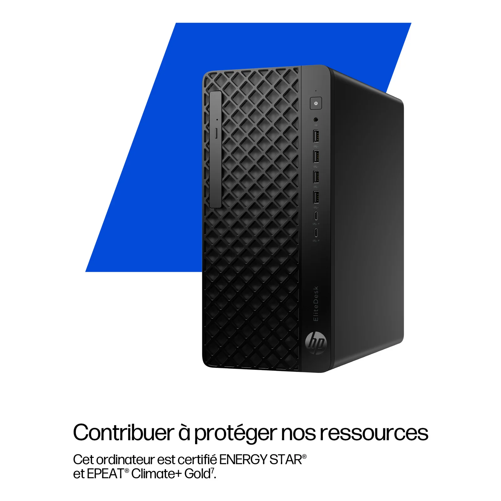 HP EliteDesk 8 Tower G1i AI Wolf Pro Security Edition Intel Core Ultra 9 285 32 Go DDR5-SDRAM 1 To SSD NVIDIA GeForce RTX 3050 Windows 11 Pro PC AI PC Noir