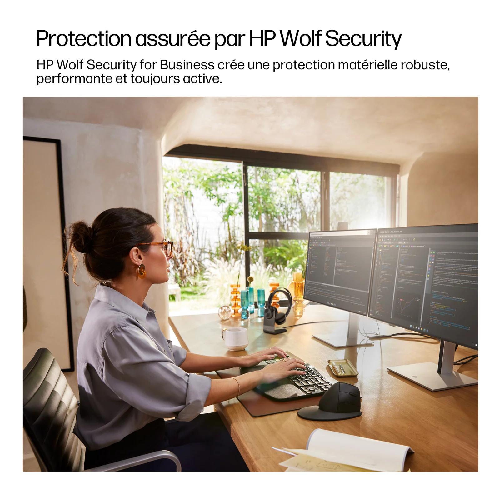HP EliteDesk 8 Tower G1i Desktop AI PC Wolf Pro Security Edition Intel Core Ultra 5 235 8 Go DDR5-SDRAM 256 Go SSD Windows 11 Pro Noir