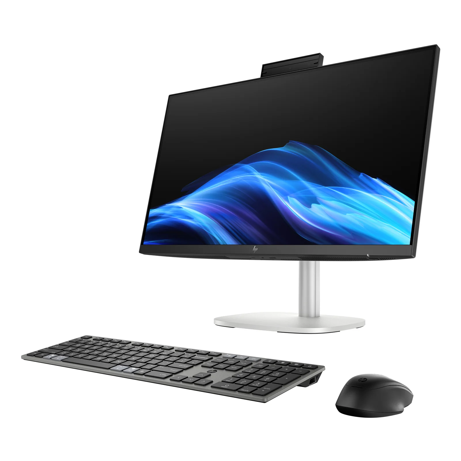 HP EliteStudio 8 G1i AI PC Wolf Pro Security Edition Intel Core Ultra 5 235 60,5 cm (23.8") 1920 x 1080 pixels PC All-in-One 32 Go DDR5-SDRAM 1 To SSD Windows 11 Pro Wi-Fi 6E (802.11ax) Argent