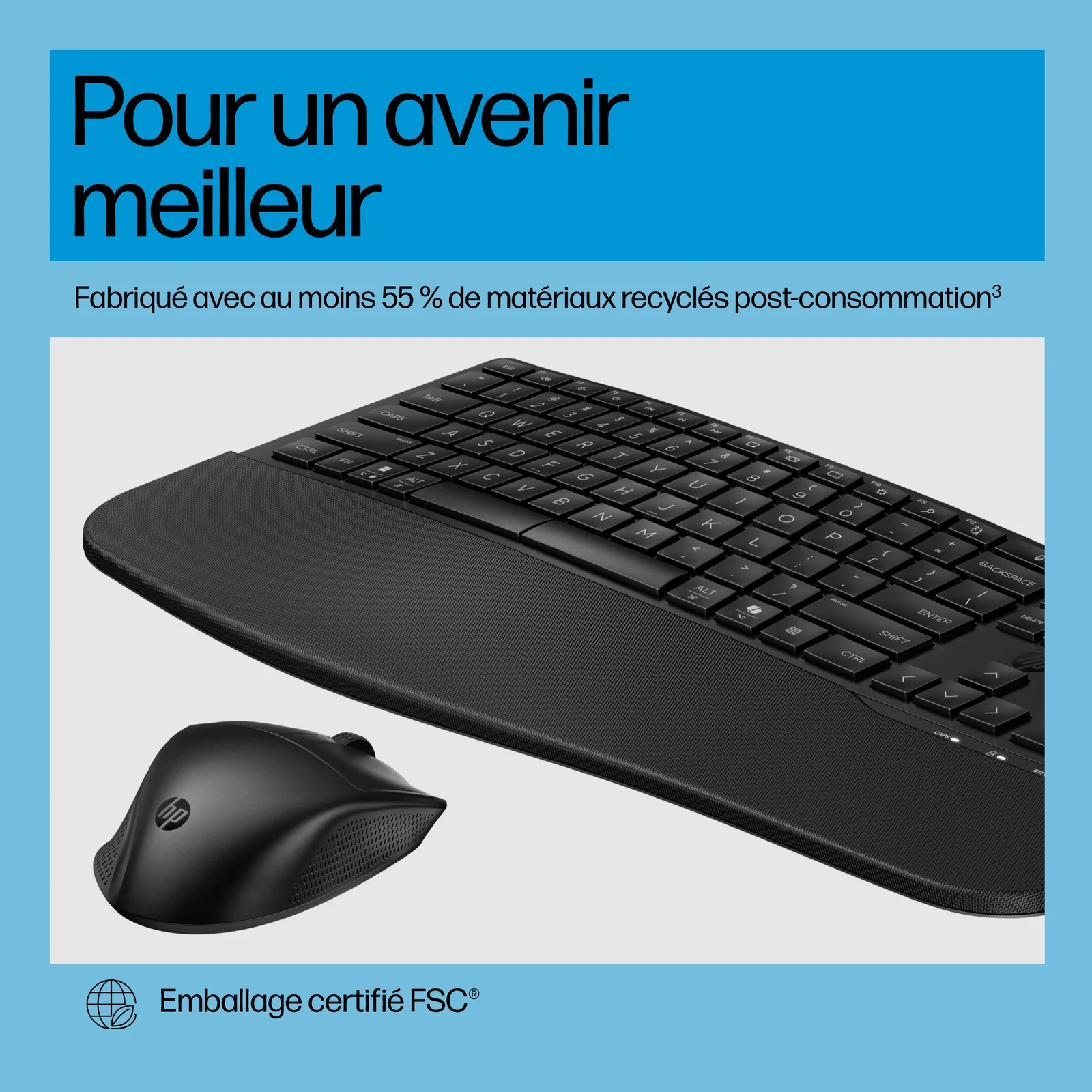 HP Ensemble clavier et souris hybride 685 Comfort
