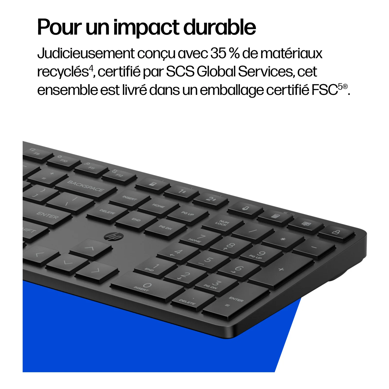 HP Ensemble clavier et souris hybride multi-appareils 495C