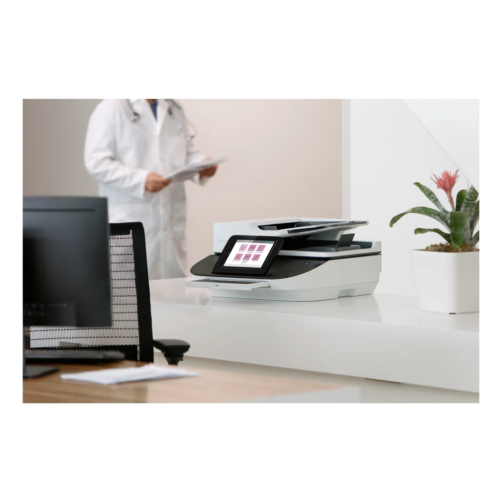 HP Flow 8500 fn2 Scanner à plat et chargeur automatique 600 x 600 DPI