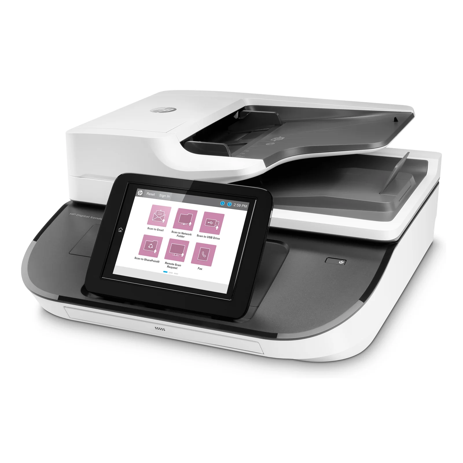 HP Flow 8500 fn2 Scanner à plat et chargeur automatique 600 x 600 DPI
