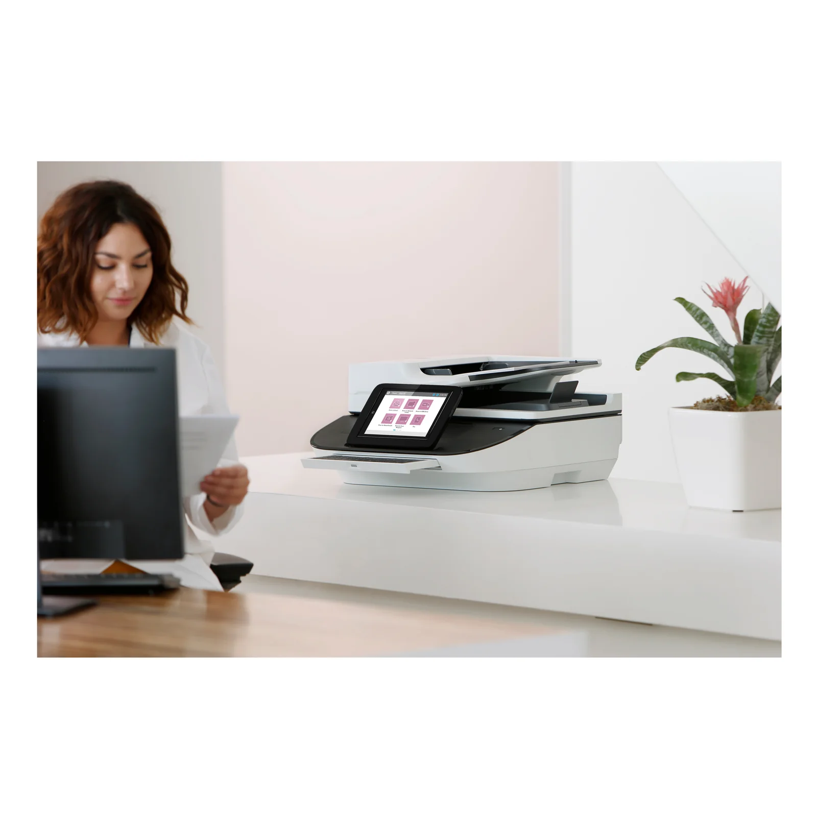 HP Flow 8500 fn2 Scanner à plat et chargeur automatique 600 x 600 DPI