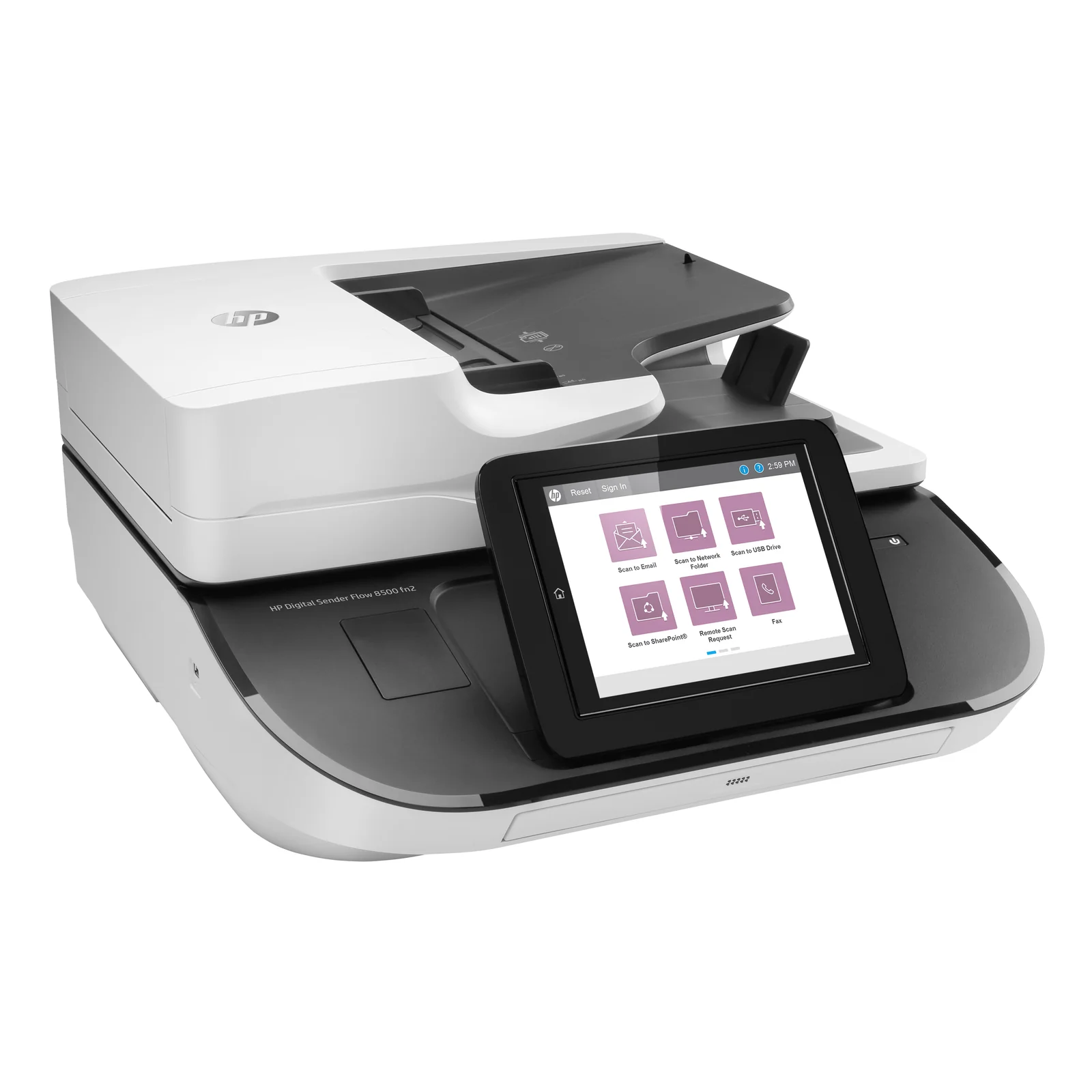 HP Flow 8500 fn2 Scanner à plat et chargeur automatique 600 x 600 DPI