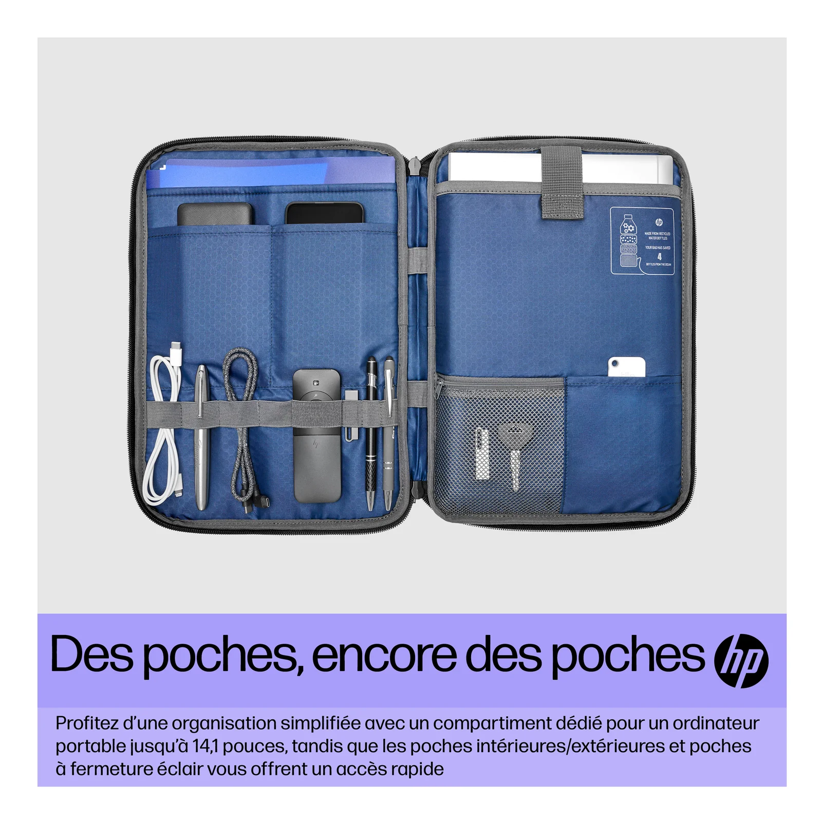 HP Housse de protection pour ordinateur portable Renew Executive 14 pouces
