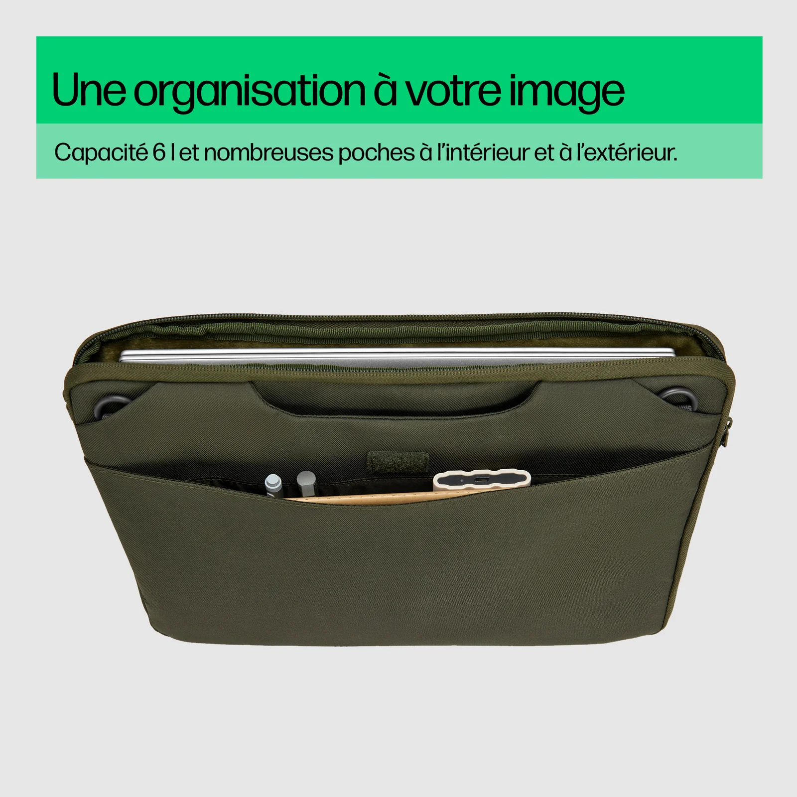 HP Housse modulaire pour PC portable 15,6 pouces