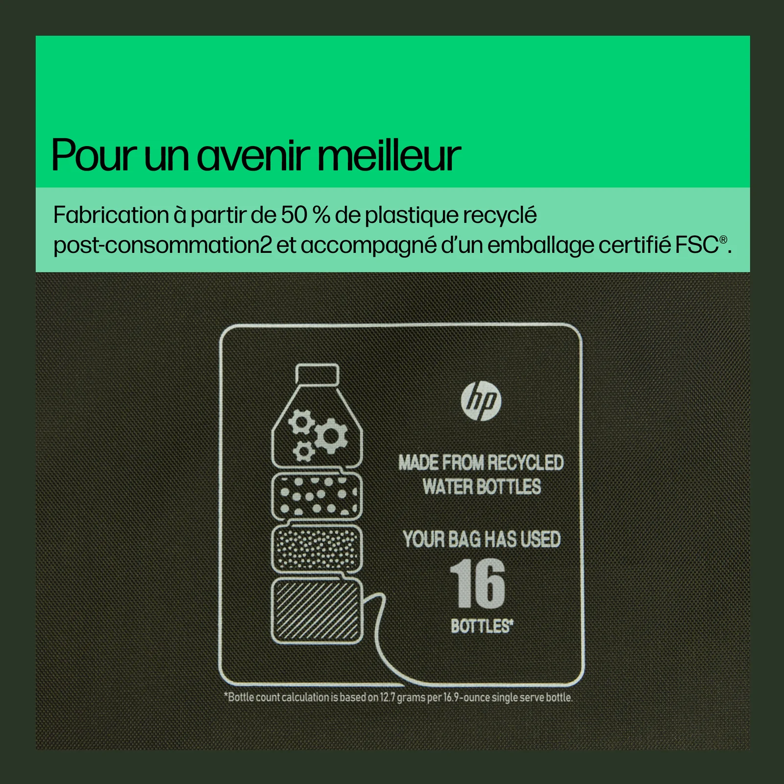 HP Housse modulaire pour PC portable 15,6 pouces