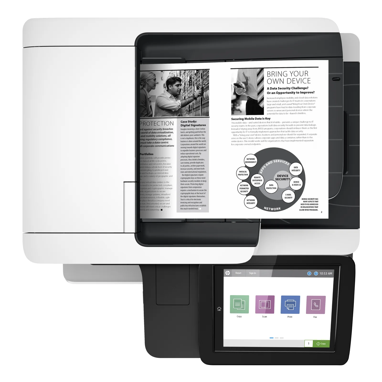 HP LaserJet Enterprise Imprimante multifonction M528dn