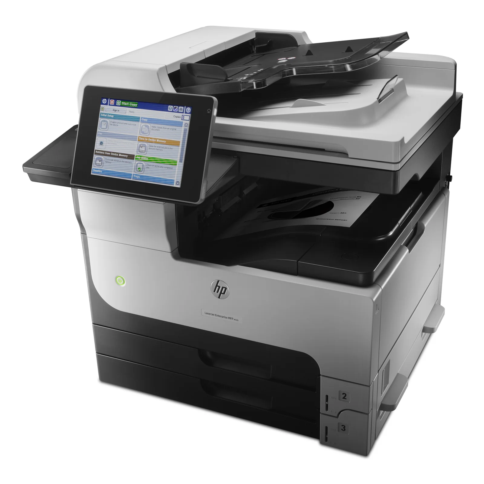 HP LaserJet Enterprise Imprimante multifonction MFP M725dn