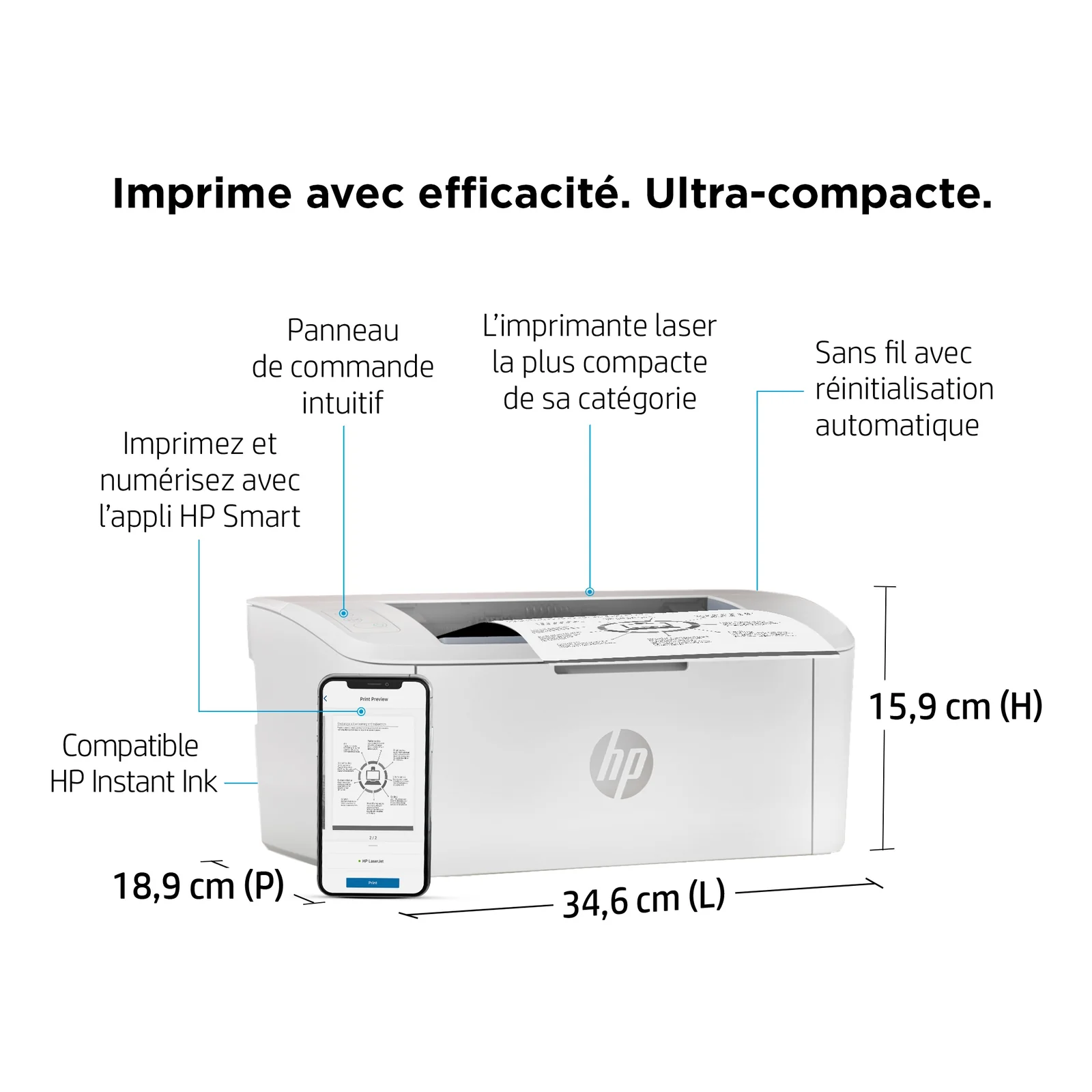 HP LaserJet Imprimante M110w