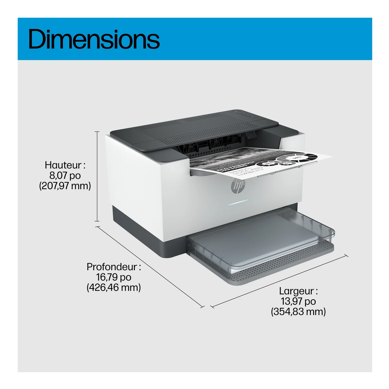 HP LaserJet Imprimante M207dw
