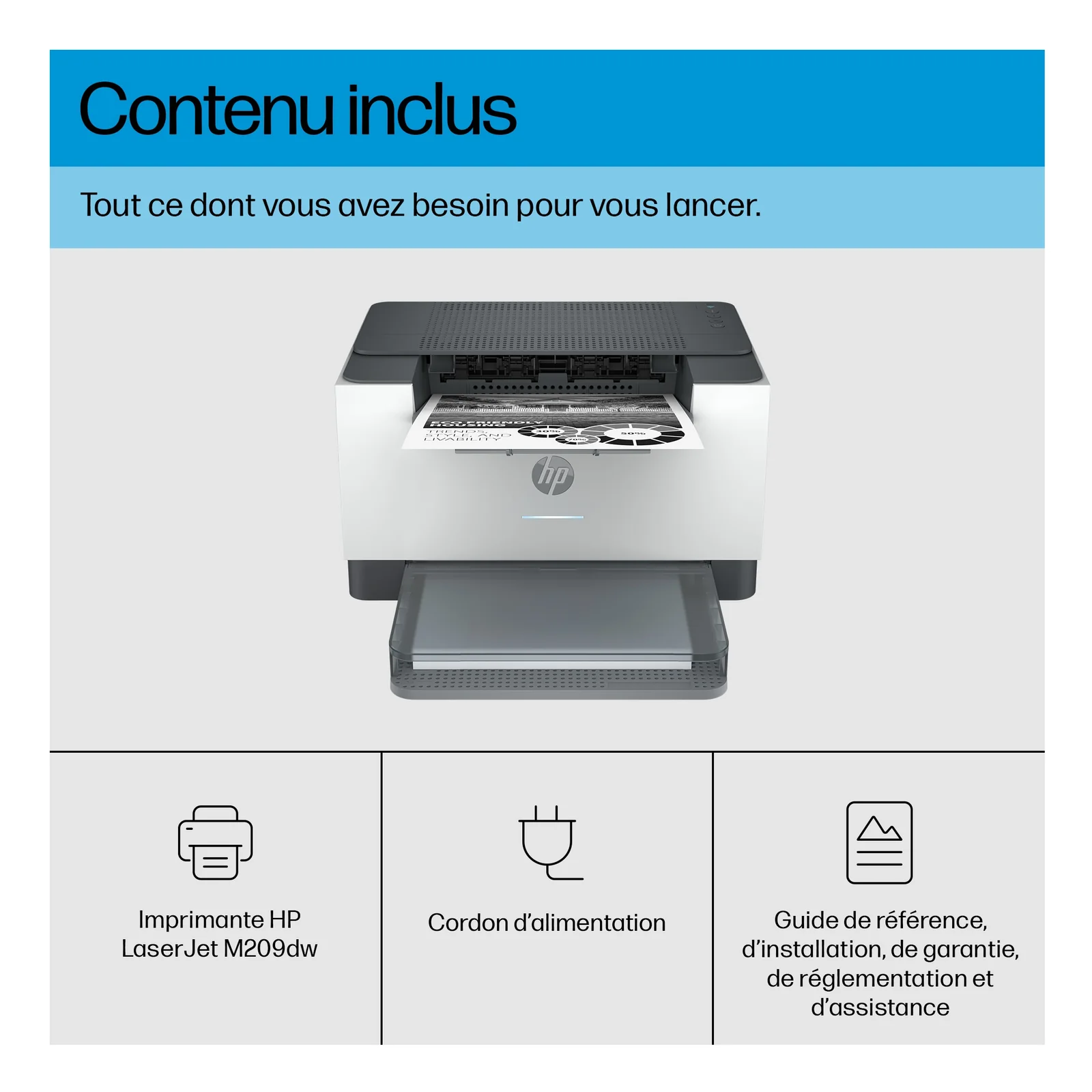 HP LaserJet Imprimante M209dw