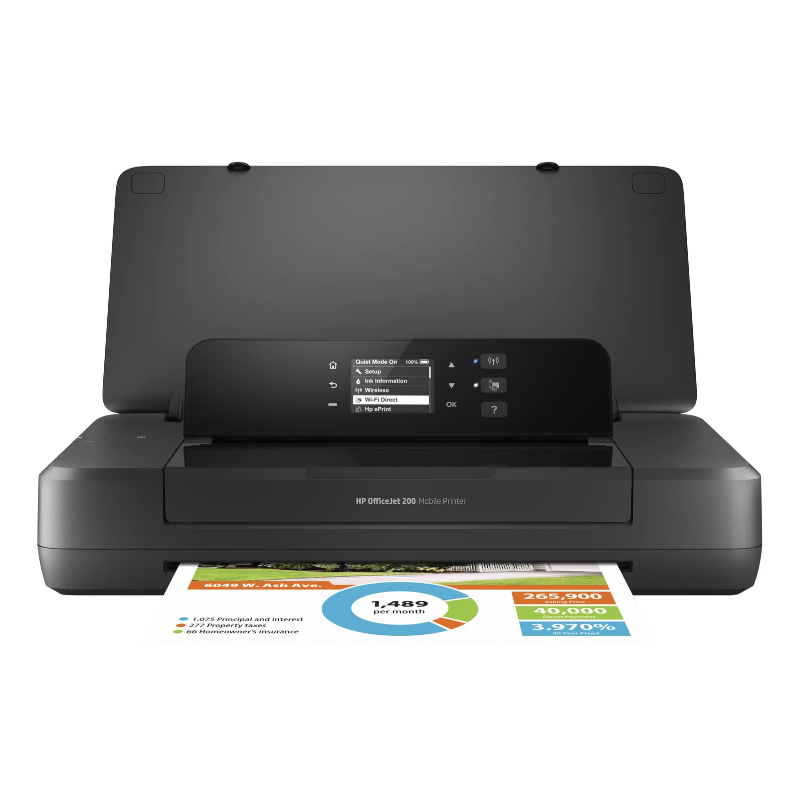 Officejet 200 Mobile Sans fil Couleur Imprimante