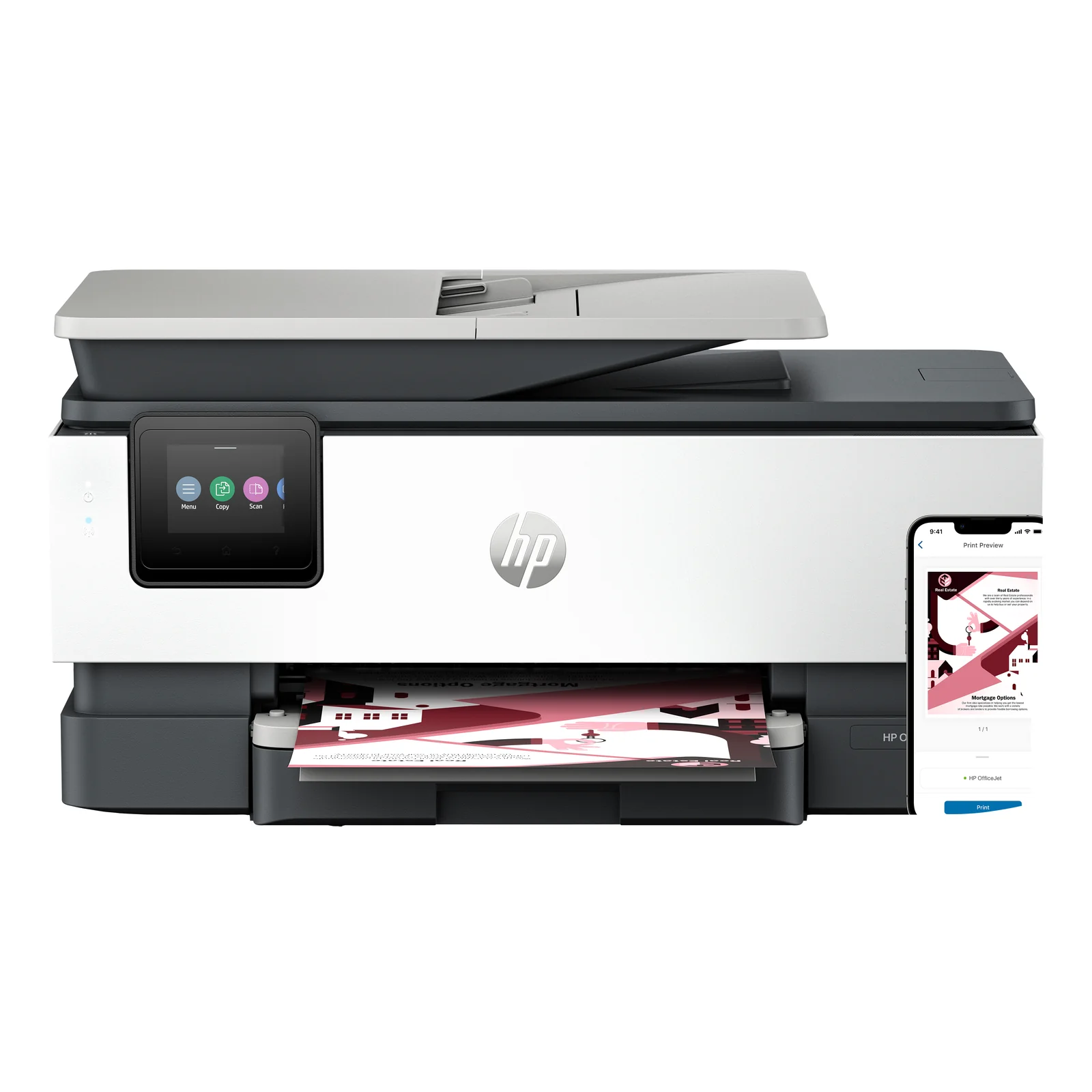 OfficeJet Pro 8122e Sans fil All-in-One Couleur Imprimante, Instant Ink; Impression recto-verso