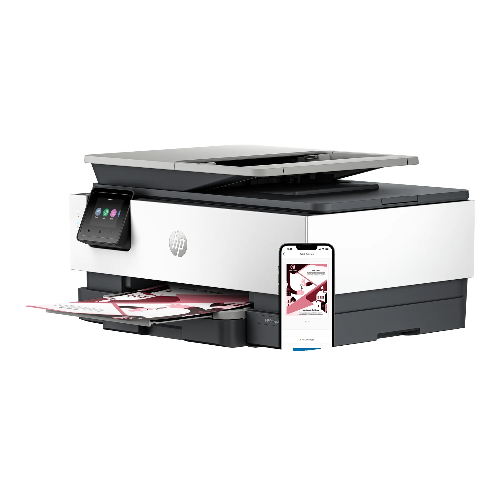 HP OfficeJet Pro 8122e Sans fil All-in-One Couleur Imprimante, Instant Ink; Impression recto-verso