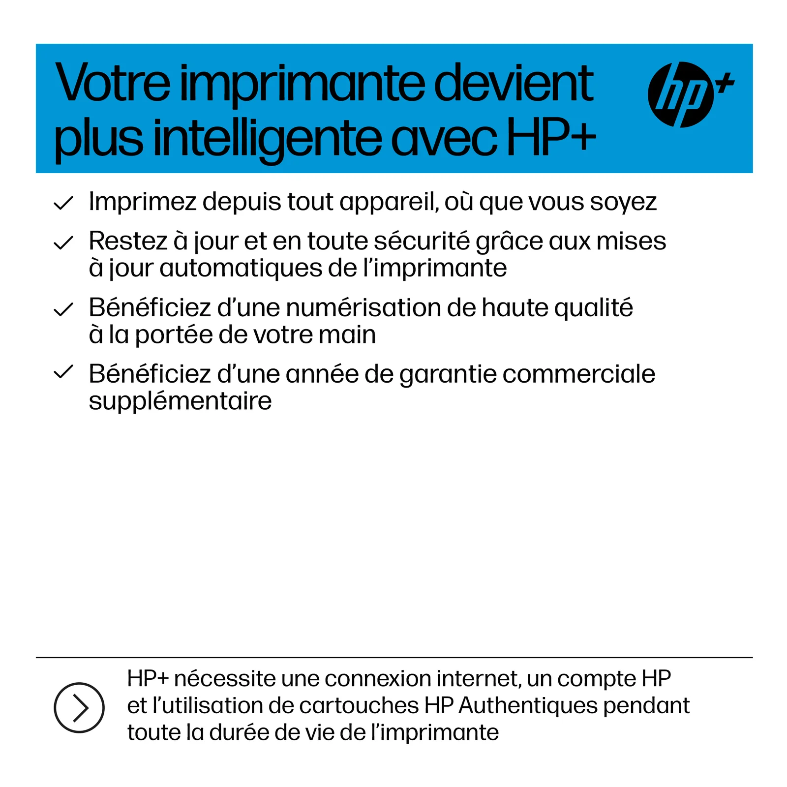 HP OfficeJet Pro 8135e Sans fil All-in-One Couleur Imprimante, Instant Ink; Impression recto-verso