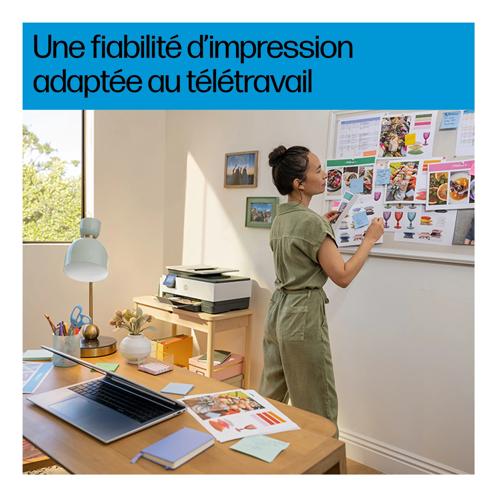 HP OfficeJet Pro 8135e Sans fil All-in-One Couleur Imprimante, Instant Ink; Impression recto-verso
