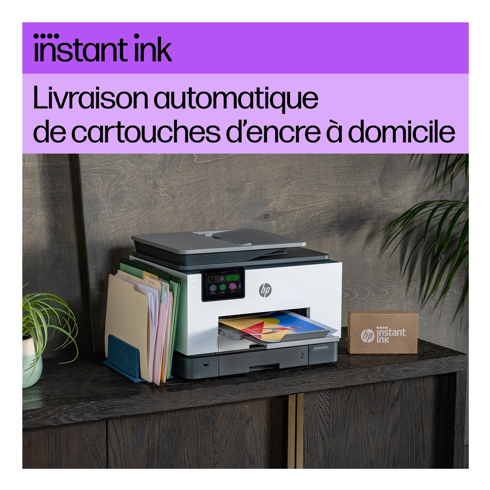 HP OfficeJet Pro 9135e Sans fil All-in-One Couleur Imprimante, Instant Ink; Impression recto-verso