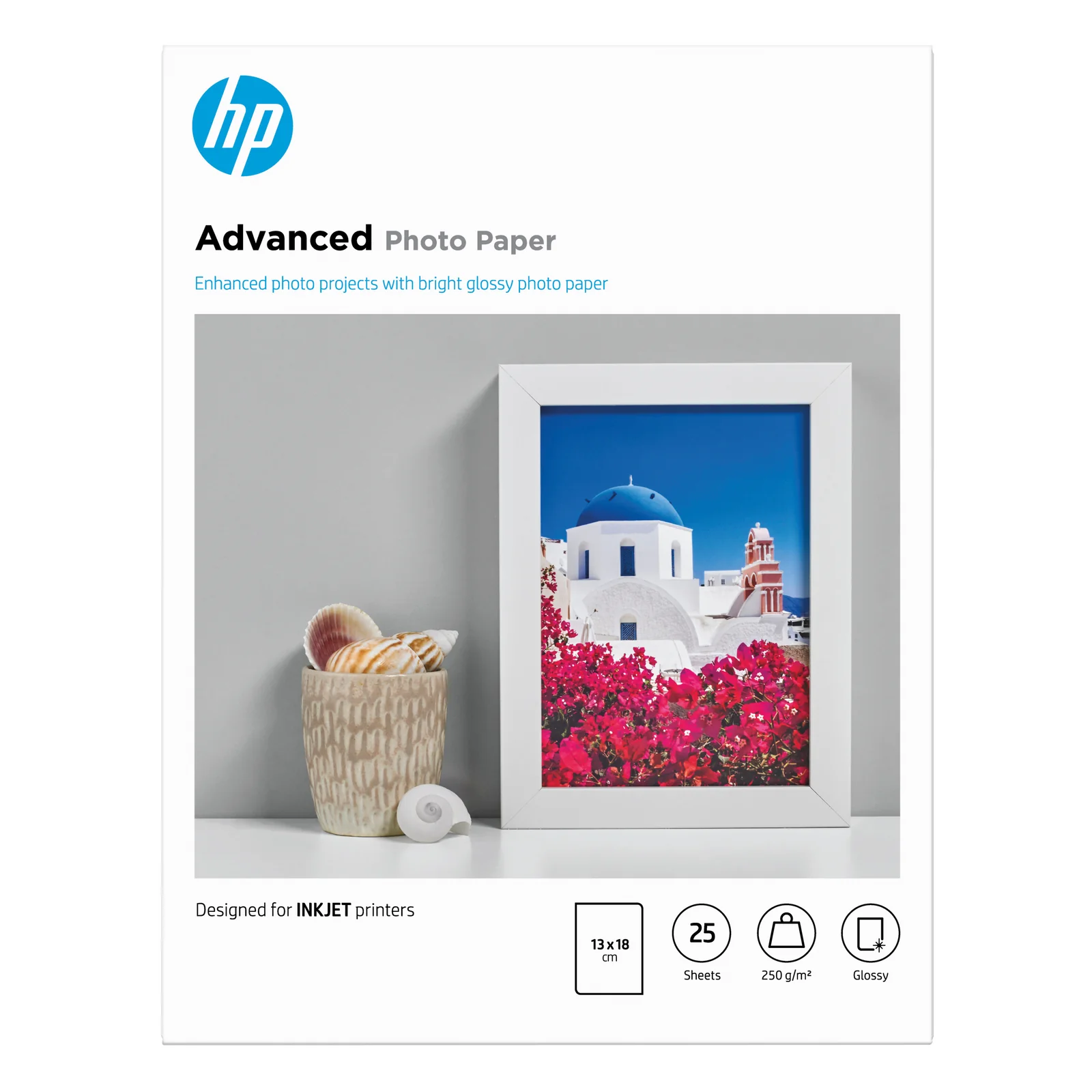 Papier photo Advanced, brillant, 250 g/m2, 13 x 18 cm (127 x 178 mm), 25 feuilles