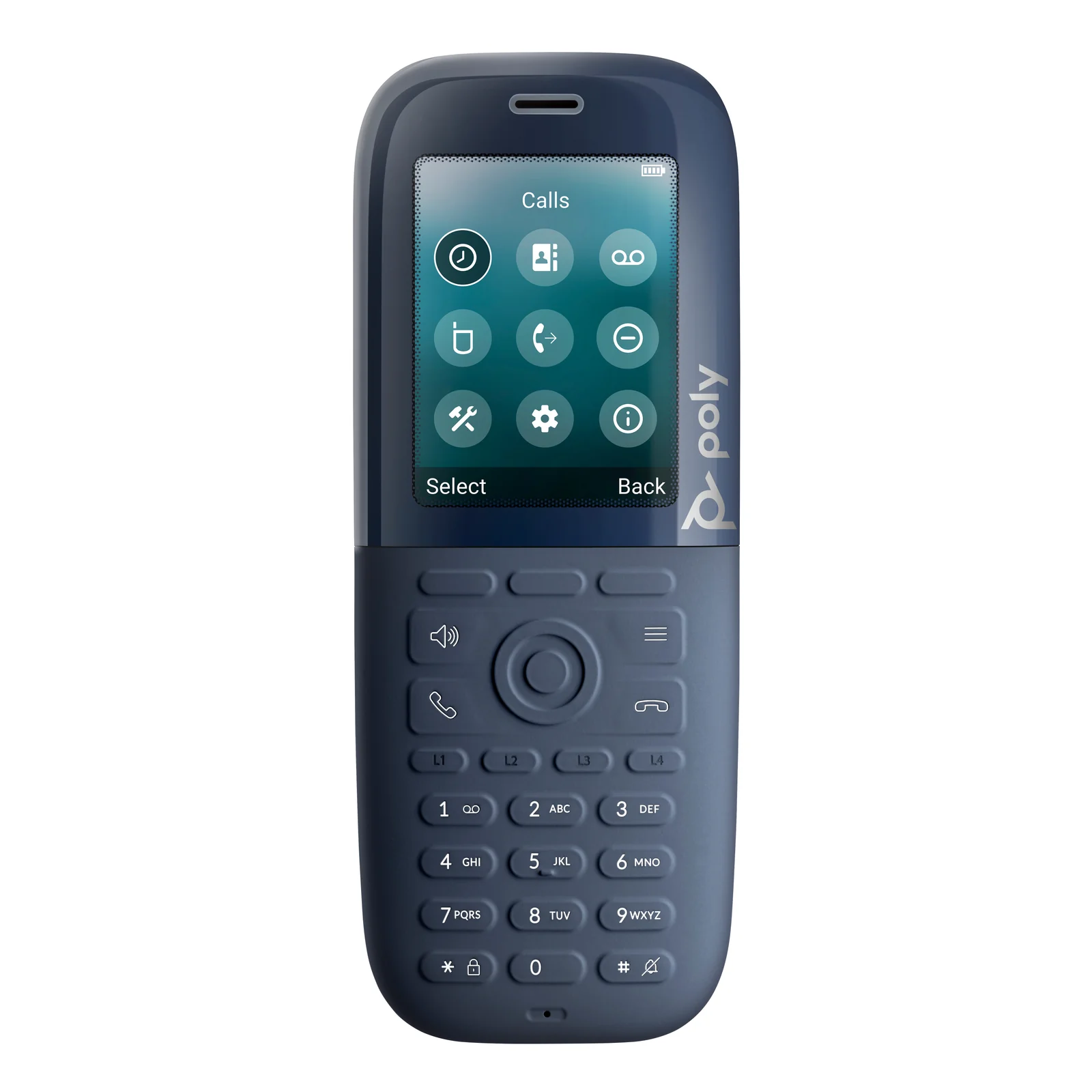 HP Poly Station de base DECT mono-cellule/double cellule Poly Rove 1 880-1 900 MHz B2 et kit combiné téléphone 30