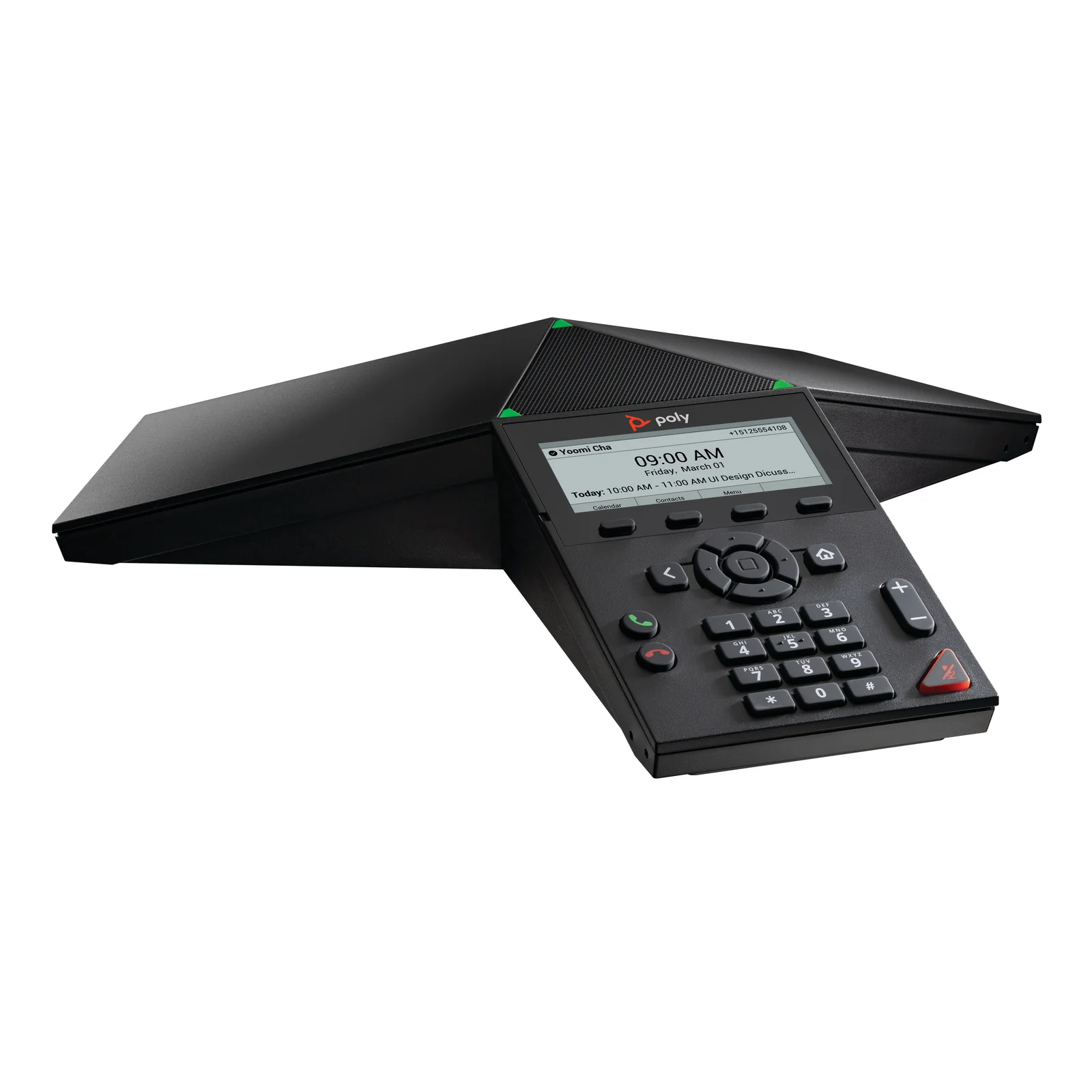 HP Poly Téléphone de conférence IP Poly Trio 8300 compatible PoE