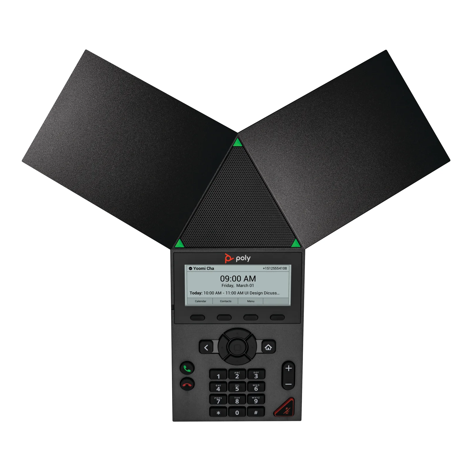 HP Poly Téléphone de conférence IP Poly Trio 8300 compatible PoE