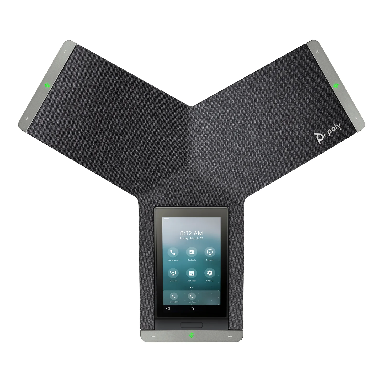 HP Poly Téléphone de conférence IP Poly Trio C60 compatible PoE sans radio