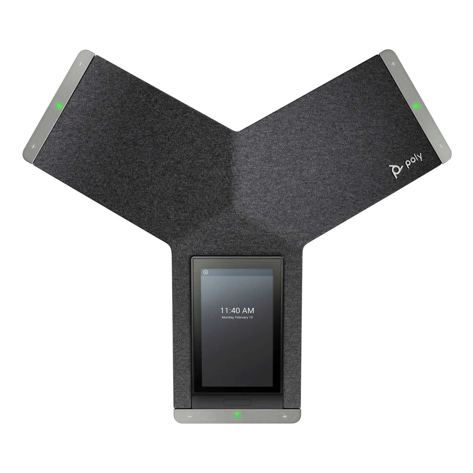 HP Poly Téléphone de conférence IP Poly Trio C60 pour Microsoft Teams, radio complète et compatible PoE