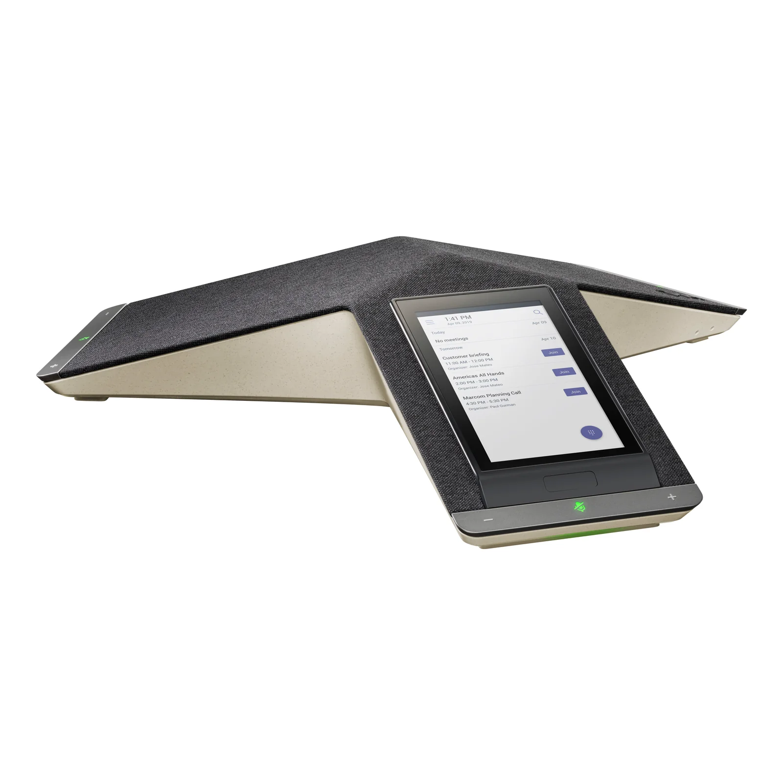 HP Poly Téléphone de conférence IP Poly Trio C60 pour Microsoft Teams, radio complète et compatible PoE