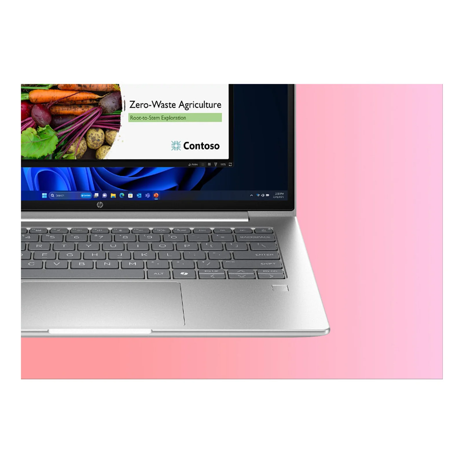 HP ProBook 4 G1i AI Intel Core Ultra 5 225U Ordinateur portable 35,6 cm (14") WUXGA 16 Go DDR5-SDRAM 512 Go SSD Wi-Fi 7 (802.11be) Windows 11 Pro AI PC Argent