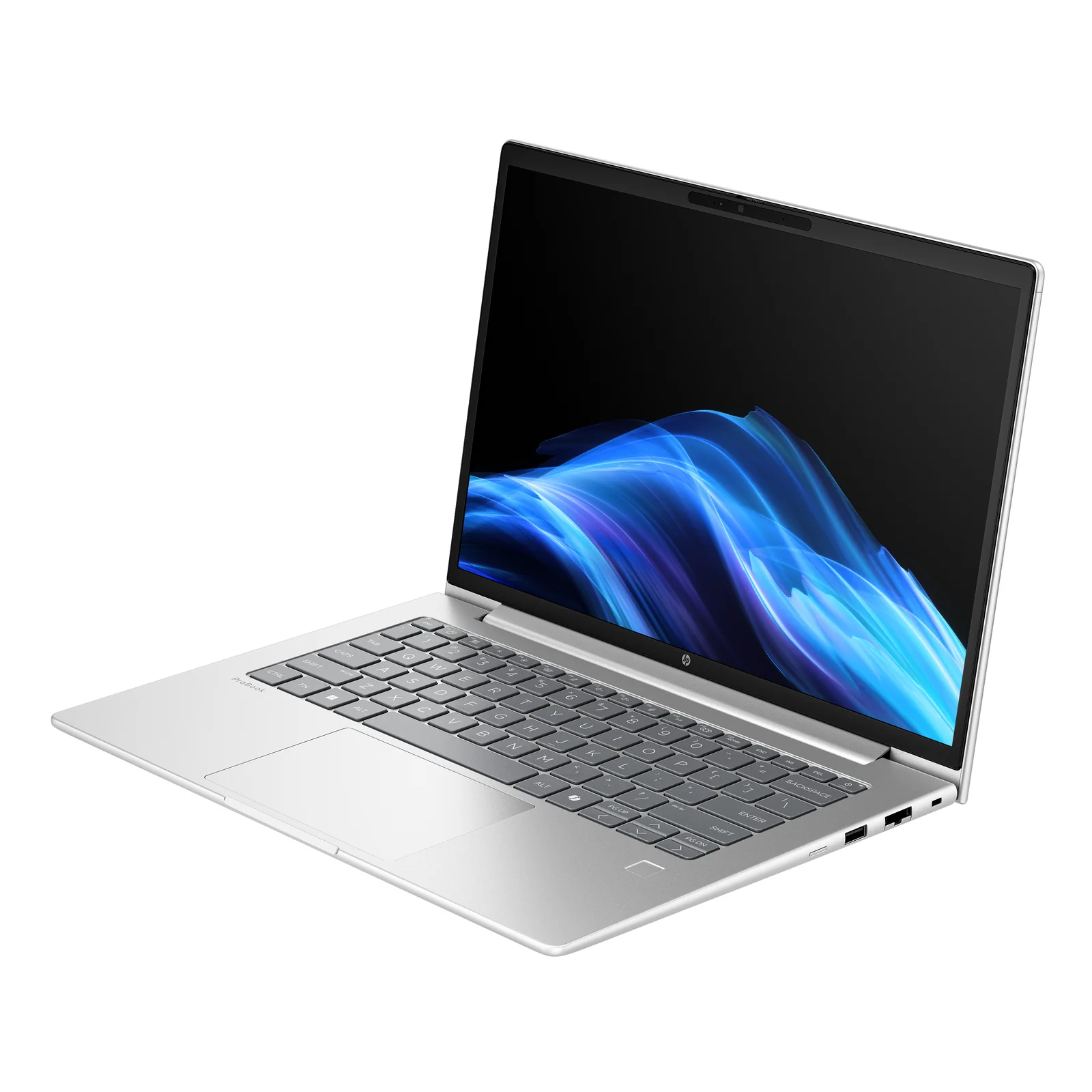 HP ProBook 4 G1i AI Intel Core Ultra 5 225U Ordinateur portable 35,6 cm (14") WUXGA 16 Go DDR5-SDRAM 512 Go SSD Wi-Fi 7 (802.11be) Windows 11 Pro AI PC Argent