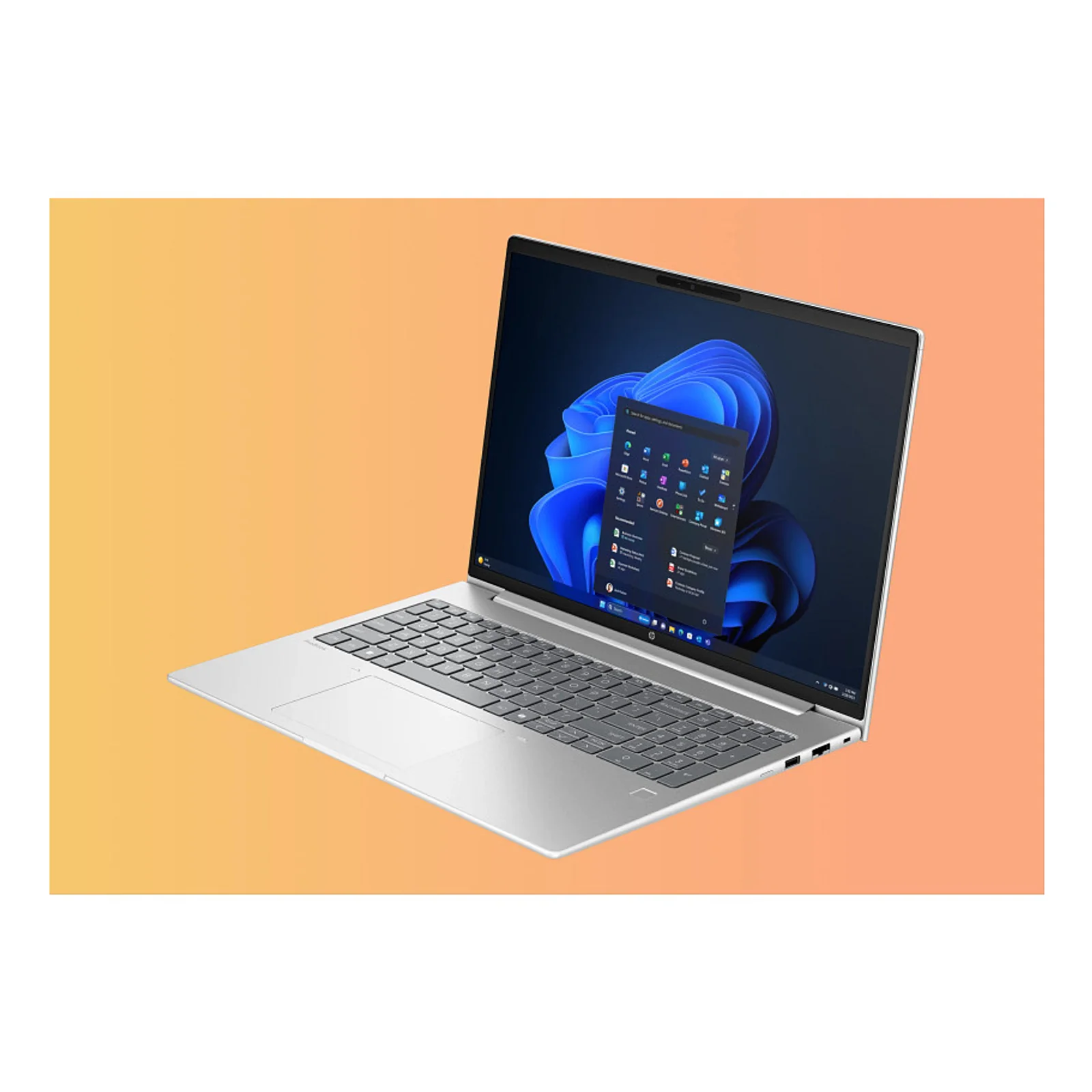 HP ProBook 4 G1i AI Intel Core Ultra 5 225U Ordinateur portable 40,6 cm (16") WUXGA 16 Go DDR5-SDRAM 512 Go SSD Wi-Fi 7 (802.11be) Windows 11 Pro AI PC Argent