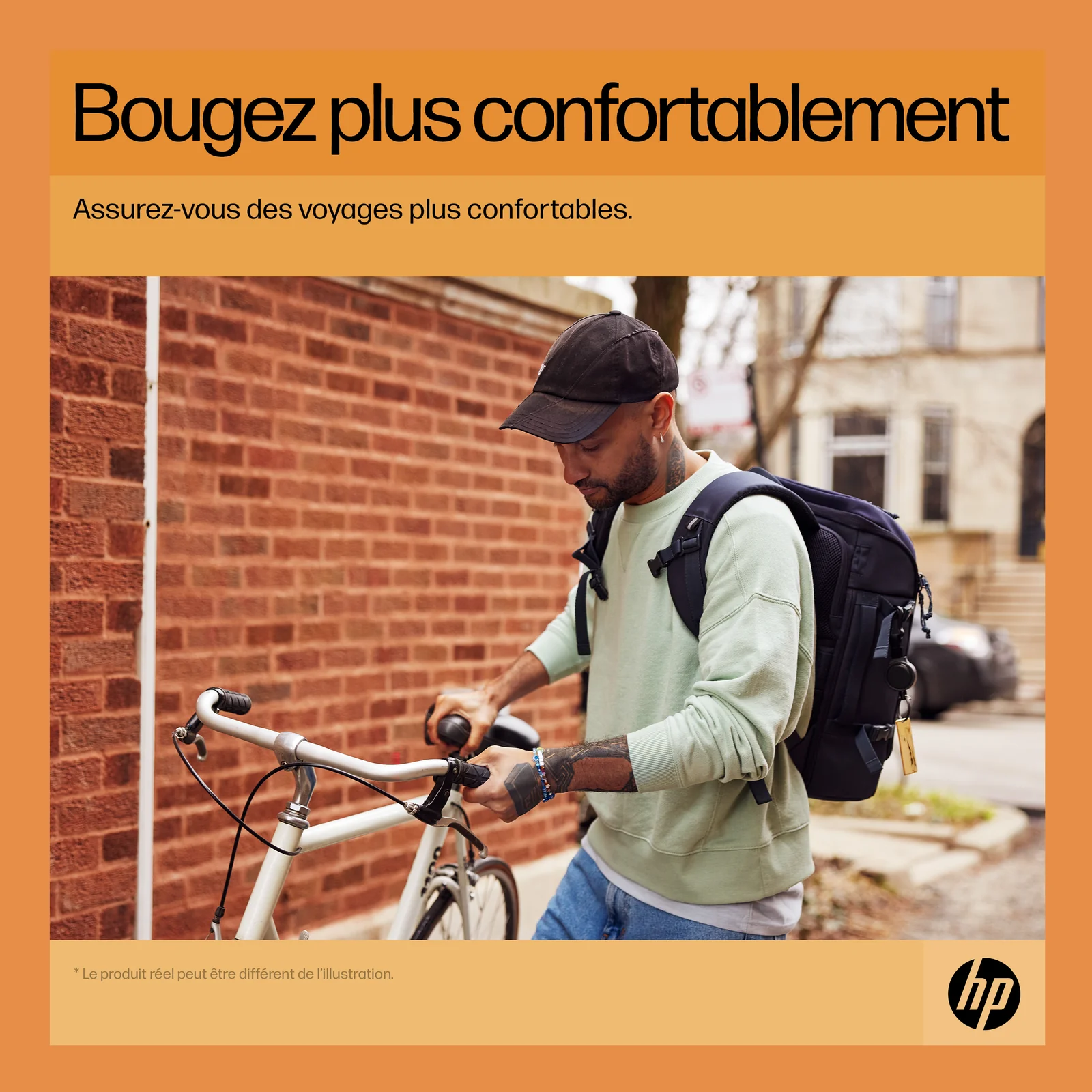 HP Sac à dos pour ordinateur portable Travel 25 litres 15,6 pouces (gris acier)