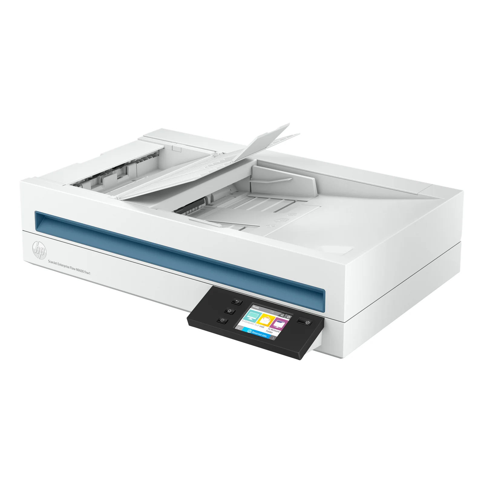HP ScanJet Enterprise Flow N6600 fnw1 Scanner à plat A4 avec chargeur automatique, jusqu’à 50 ppm/100 ipm,1200 x 1200 DPI
