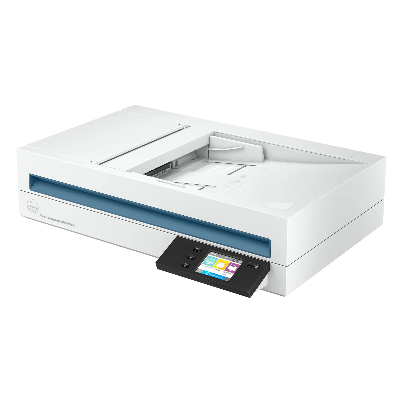 HP ScanJet Enterprise Flow N6600 fnw1 Scanner à plat A4 avec chargeur automatique, jusqu’à 50 ppm/100 ipm,1200 x 1200 DPI
