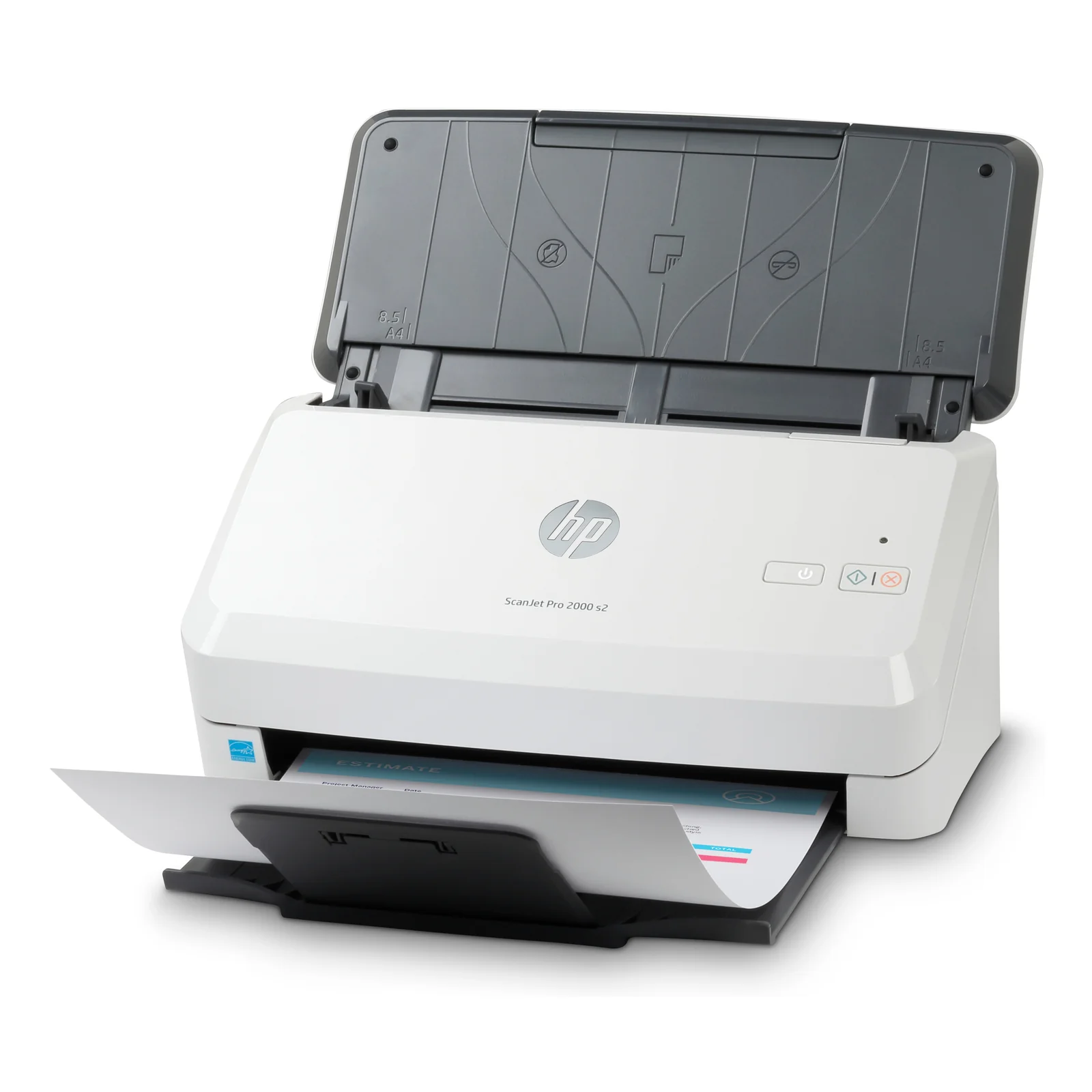 HP Scanjet Pro 2000 s2 Sheet-feed Scanner Alimentation feuille à feuille de scanner 600 x 600 DPI A4 Noir, Blanc