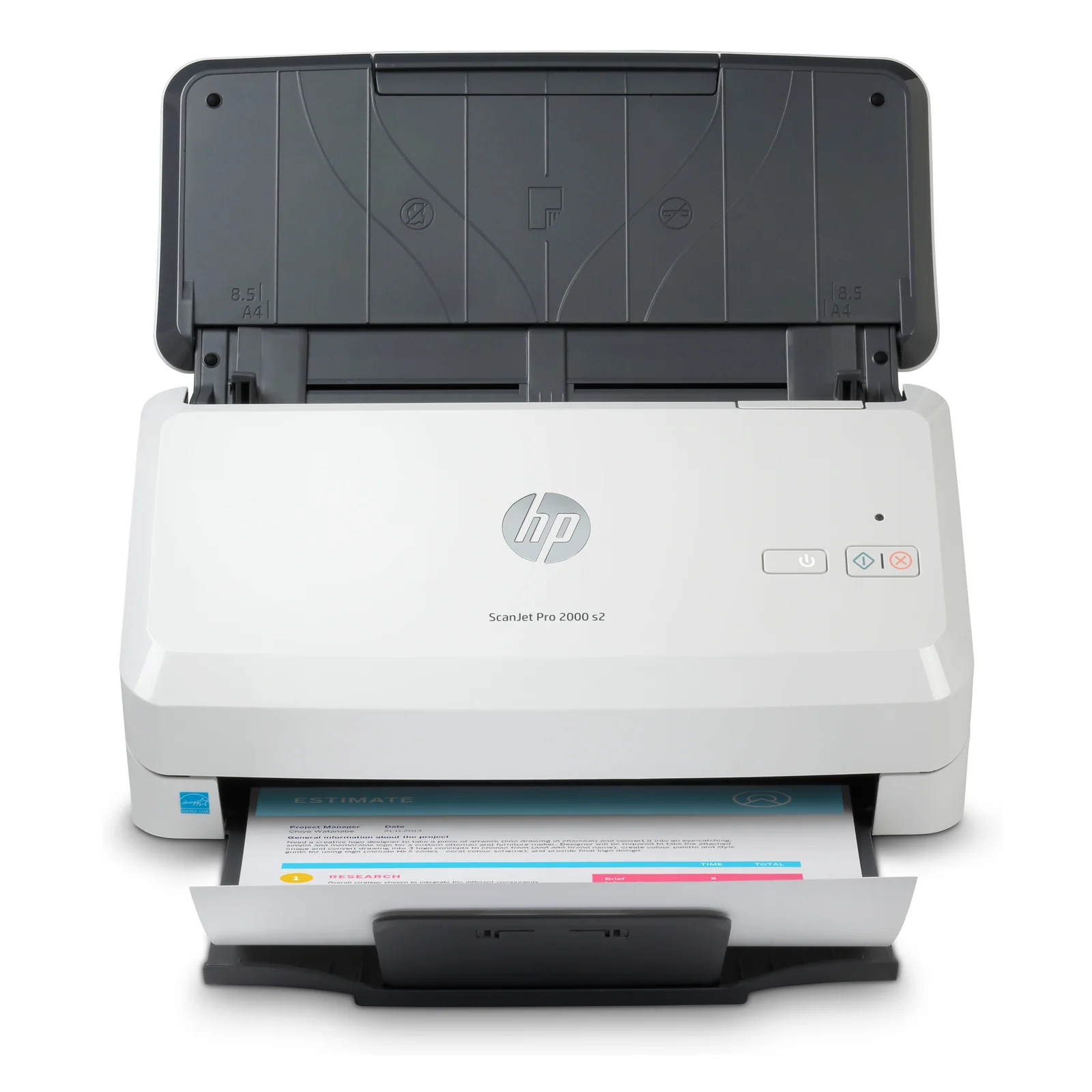 Scanjet Pro 2000 s2 Sheet-feed Scanner Alimentation feuille à feuille de scanner 600 x 600 DPI A4 Noir, Blanc