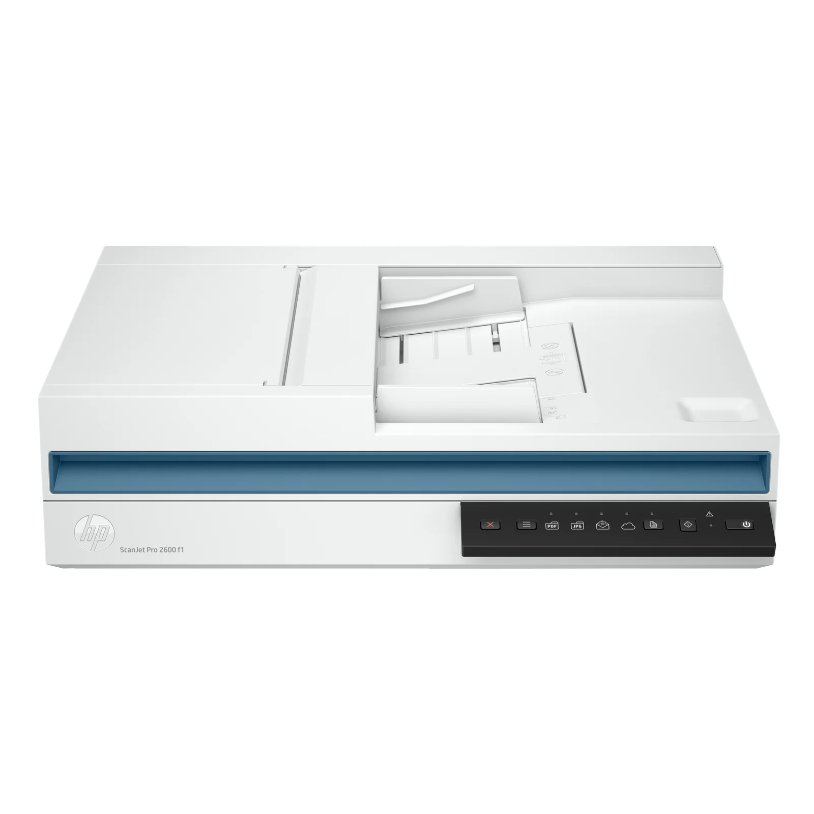 HP ScanJet Pro 2600 f1 Scanner à plat A4 avec chargeur automatique, jusqu’à 25 ppm/50 ipm, 600 x 600 DPI