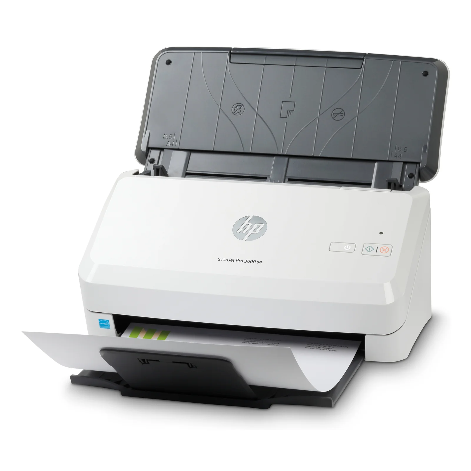 HP Scanjet Pro 3000 s4 Alimentation feuille à feuille de scanner 600 x 600 DPI A4 Noir, Blanc