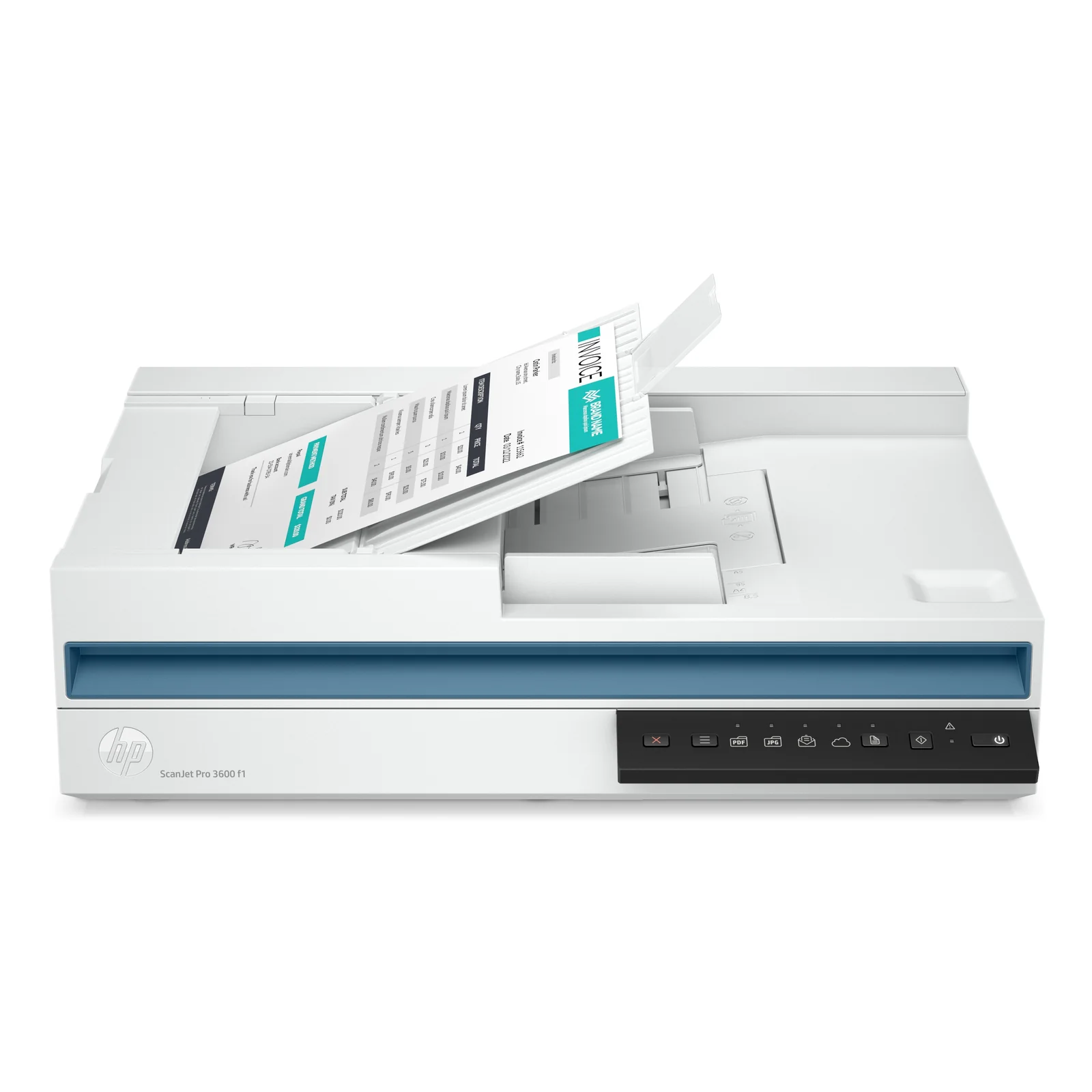 HP Scanjet Pro 3600 f1 Scanner à plat et chargeur automatique 1200 x 1200 DPI A4 Blanc