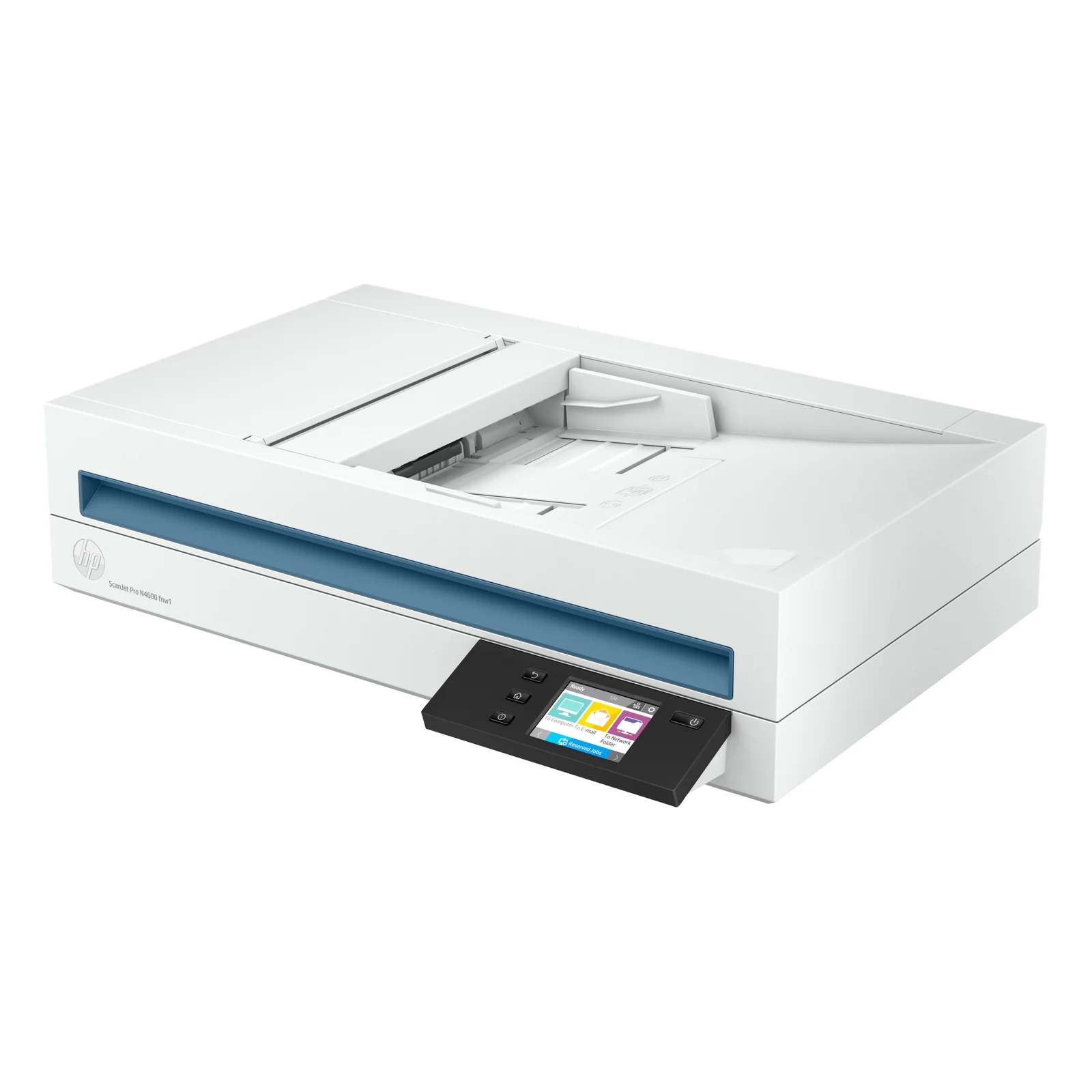HP ScanJet Pro N4600 fnw1 Scanner à plat A4 avec chargeur automatique, jusqu’à 40 ppm/80 ipm, 1200 x 1200 DPI