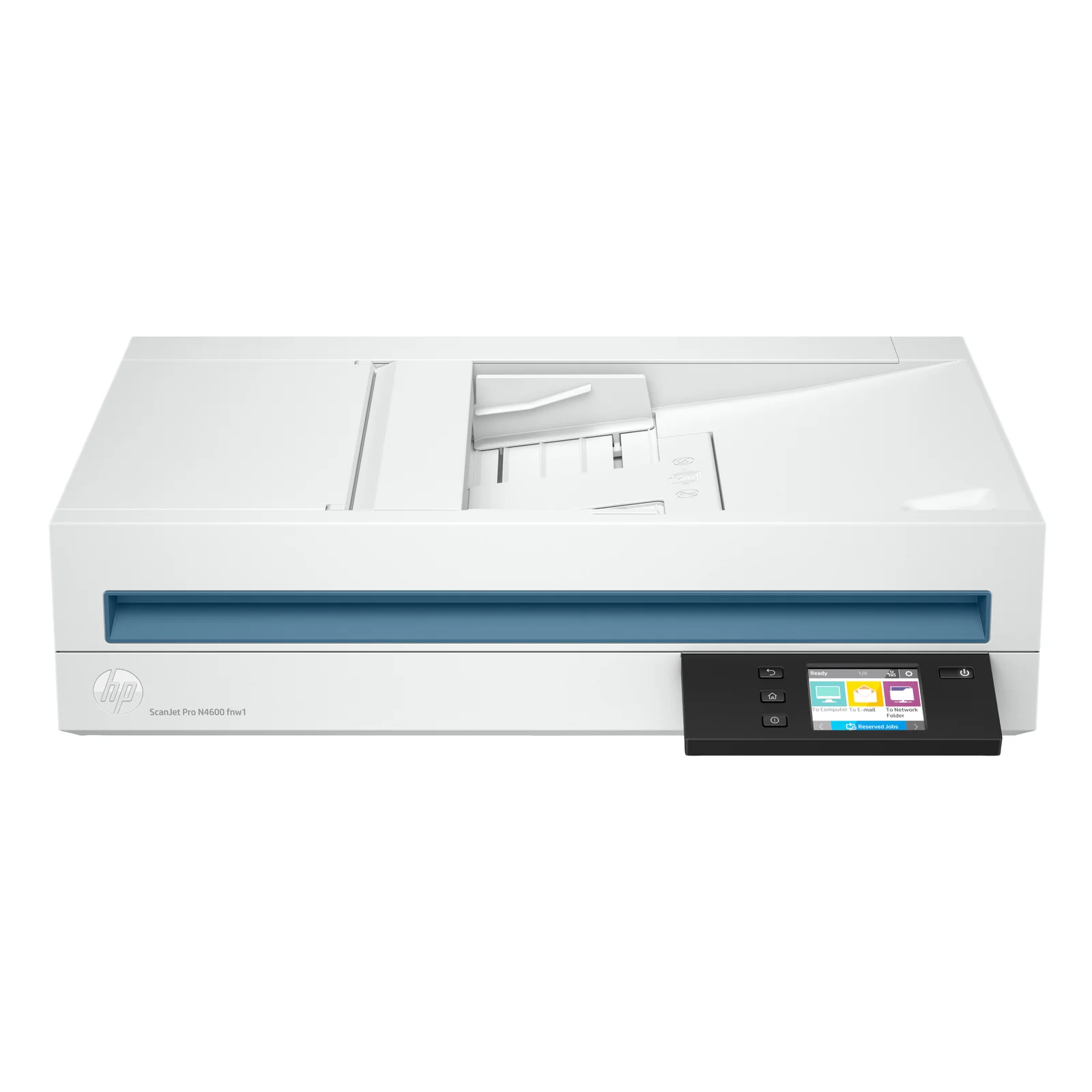 ScanJet Pro N4600 fnw1 Scanner à plat A4 avec chargeur automatique, jusqu’à 40 ppm/80 ipm, 1200 x 1200 DPI